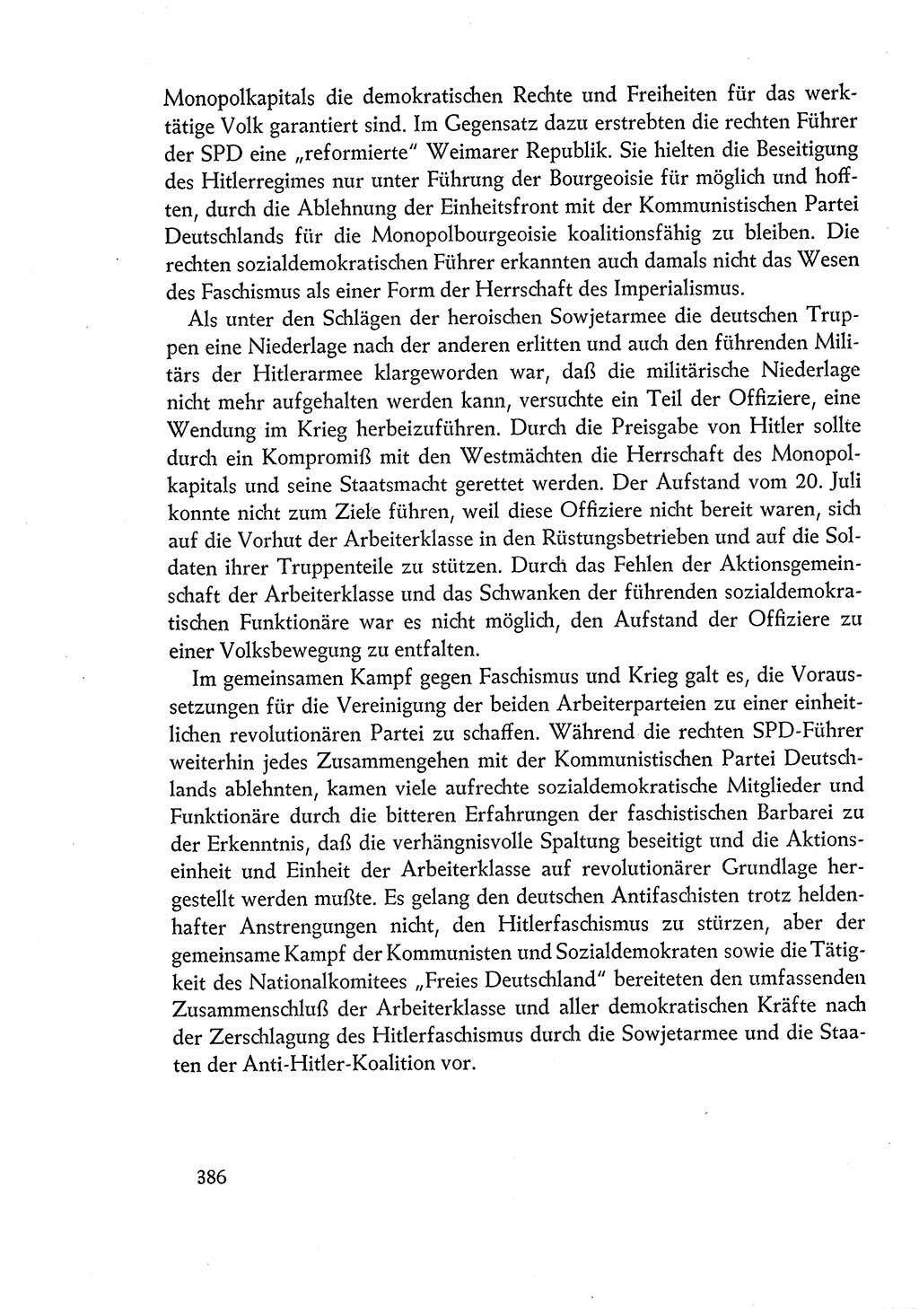 Dokumente der Sozialistischen Einheitspartei Deutschlands (SED) [Deutsche Demokratische Republik (DDR)] 1960-1961, Seite 386 (Dok. SED DDR 1960-1961, S. 386)