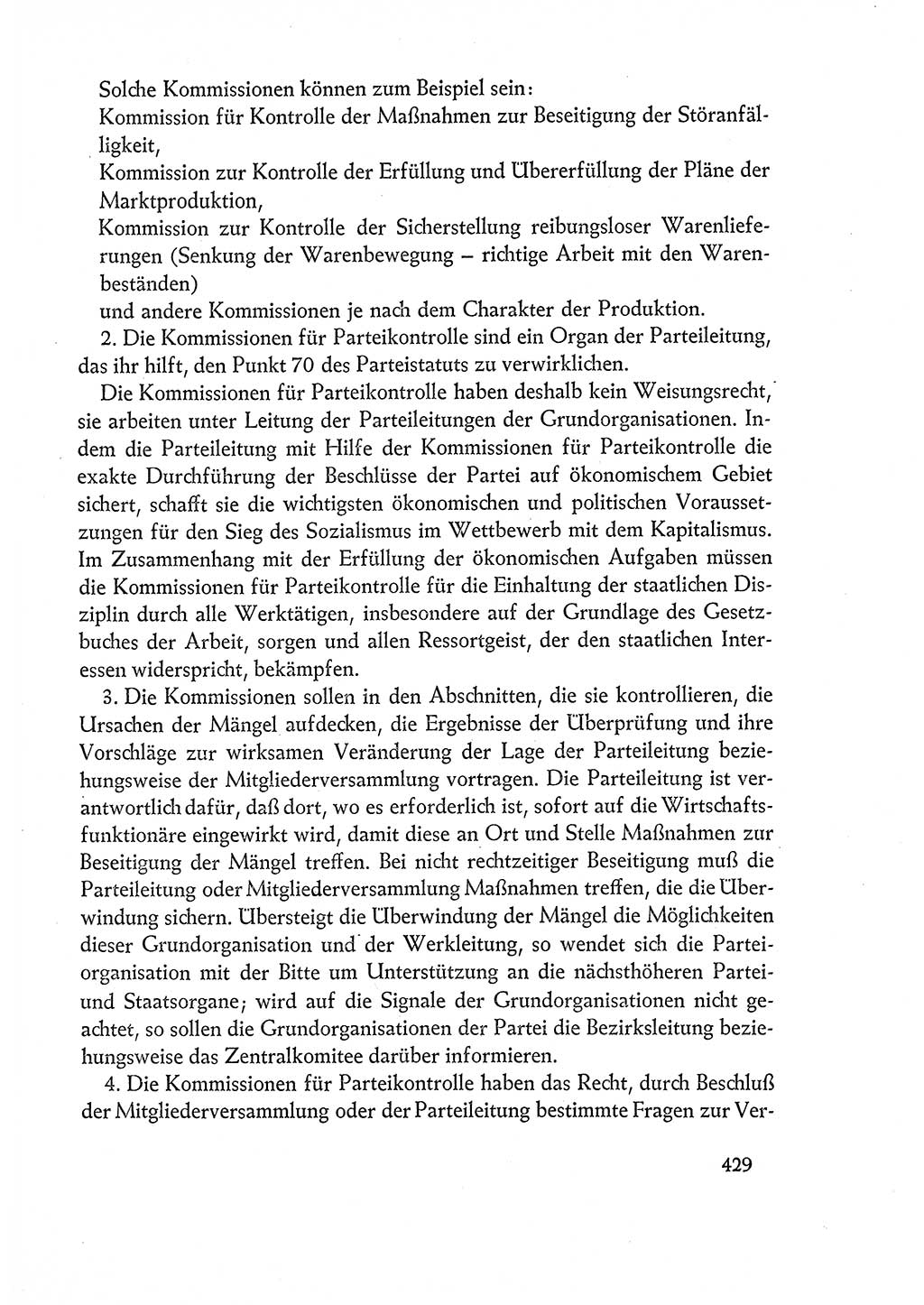 Dokumente der Sozialistischen Einheitspartei Deutschlands (SED) [Deutsche Demokratische Republik (DDR)] 1960-1961, Seite 429 (Dok. SED DDR 1960-1961, S. 429)