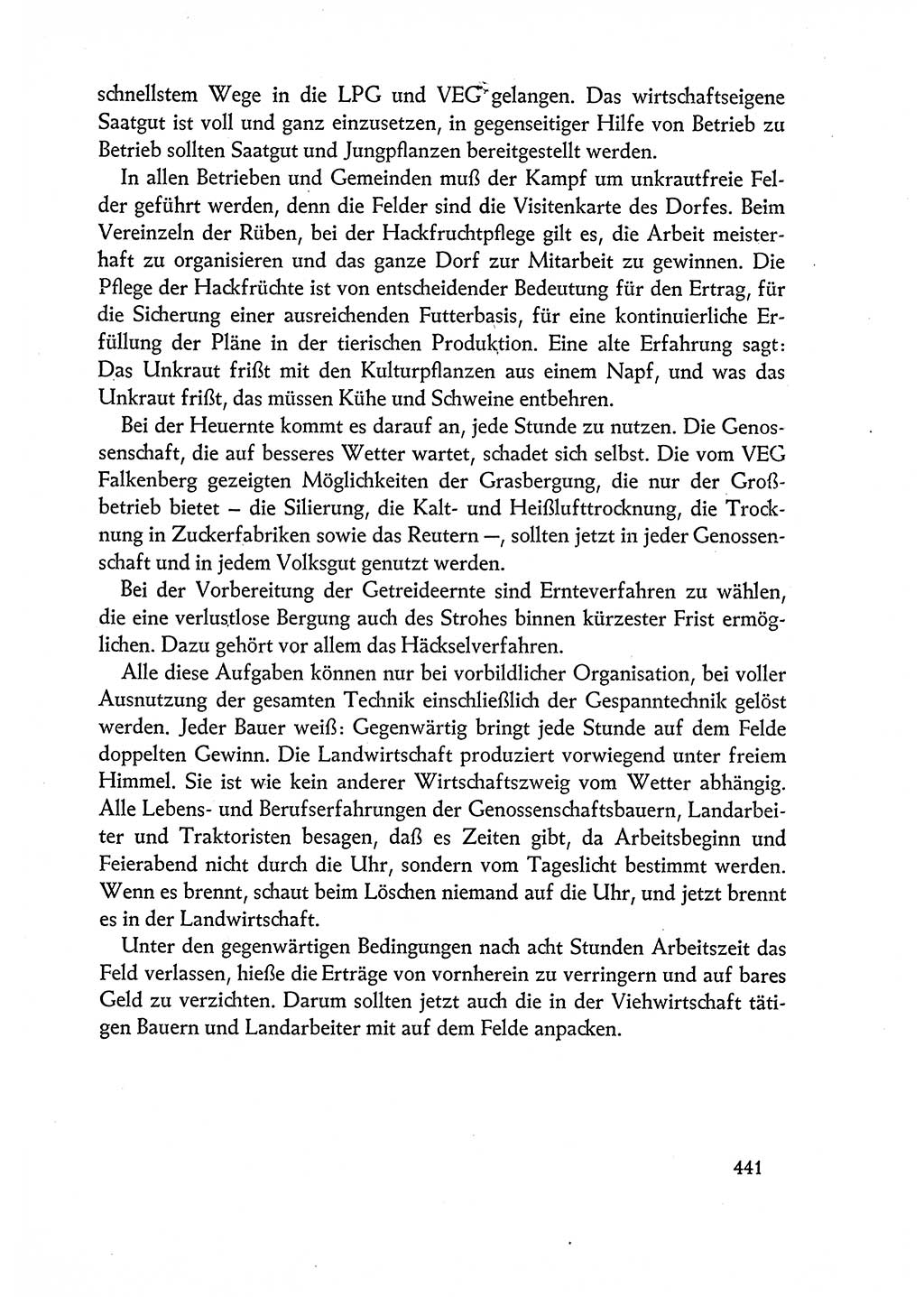 Dokumente der Sozialistischen Einheitspartei Deutschlands (SED) [Deutsche Demokratische Republik (DDR)] 1960-1961, Seite 441 (Dok. SED DDR 1960-1961, S. 441)