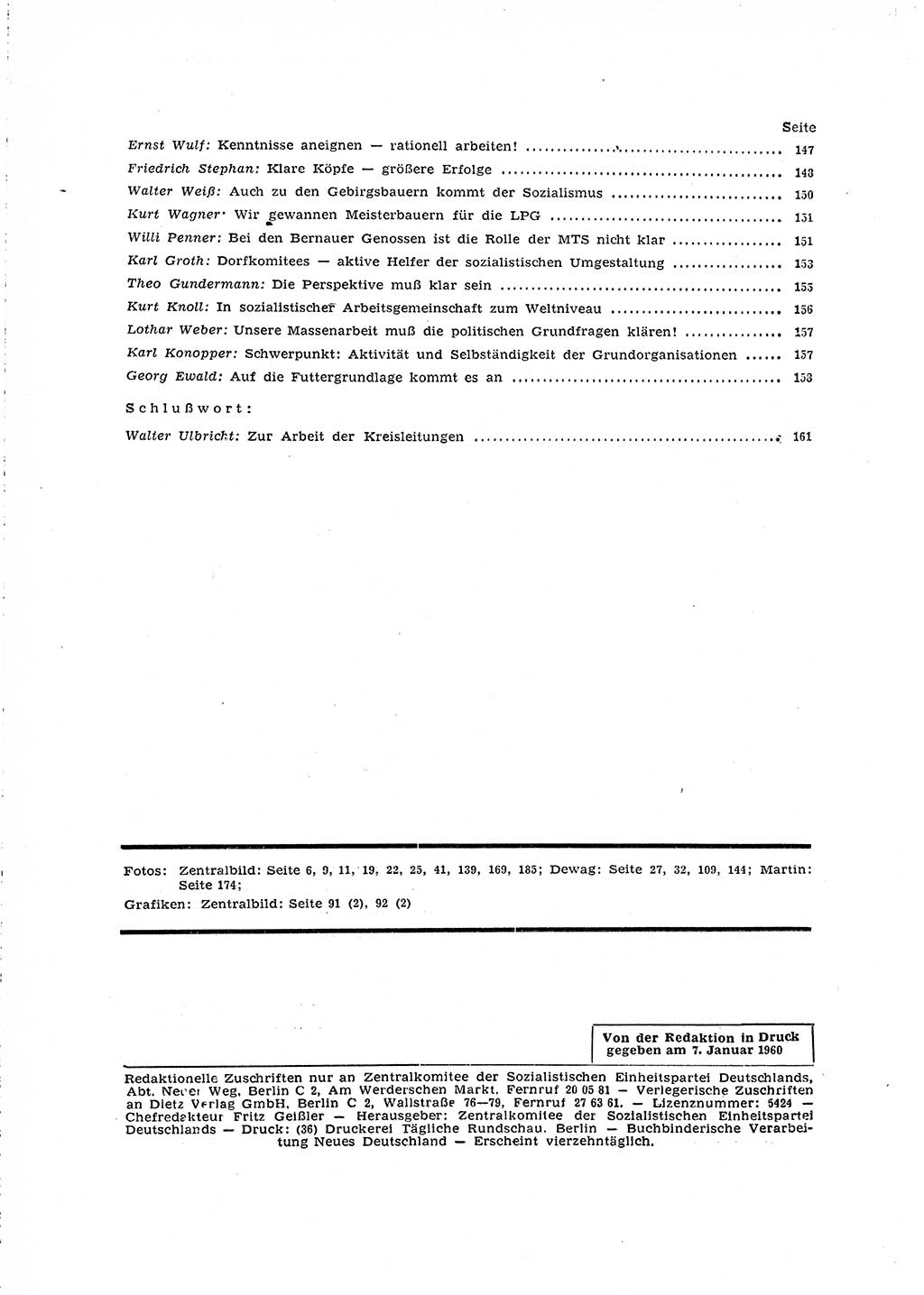 Neuer Weg (NW), Organ des Zentralkomitees (ZK) der SED (Sozialistische Einheitspartei Deutschlands) für Fragen des Parteilebens, 15. Jahrgang [Deutsche Demokratische Republik (DDR)] 1960, Seite 192 (NW ZK SED DDR 1960, S. 192)