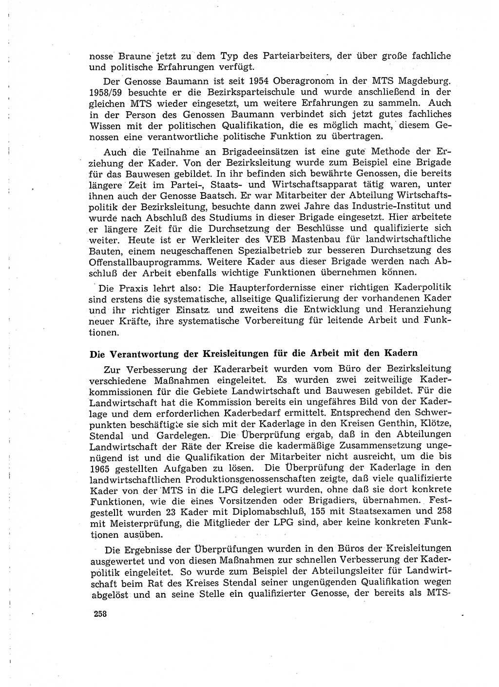 Neuer Weg (NW), Organ des Zentralkomitees (ZK) der SED (Sozialistische Einheitspartei Deutschlands) für Fragen des Parteilebens, 15. Jahrgang [Deutsche Demokratische Republik (DDR)] 1960, Seite 258 (NW ZK SED DDR 1960, S. 258)