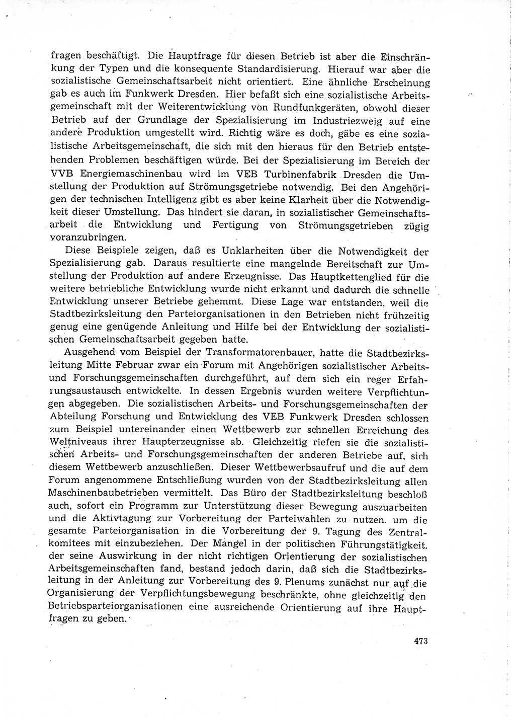 Neuer Weg (NW), Organ des Zentralkomitees (ZK) der SED (Sozialistische Einheitspartei Deutschlands) für Fragen des Parteilebens, 15. Jahrgang [Deutsche Demokratische Republik (DDR)] 1960, Seite 473 (NW ZK SED DDR 1960, S. 473)