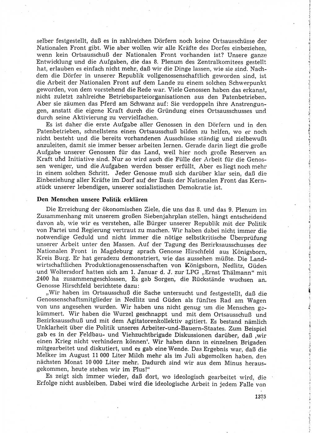 Neuer Weg (NW), Organ des Zentralkomitees (ZK) der SED (Sozialistische Einheitspartei Deutschlands) für Fragen des Parteilebens, 15. Jahrgang [Deutsche Demokratische Republik (DDR)] 1960, Seite 1375 (NW ZK SED DDR 1960, S. 1375)