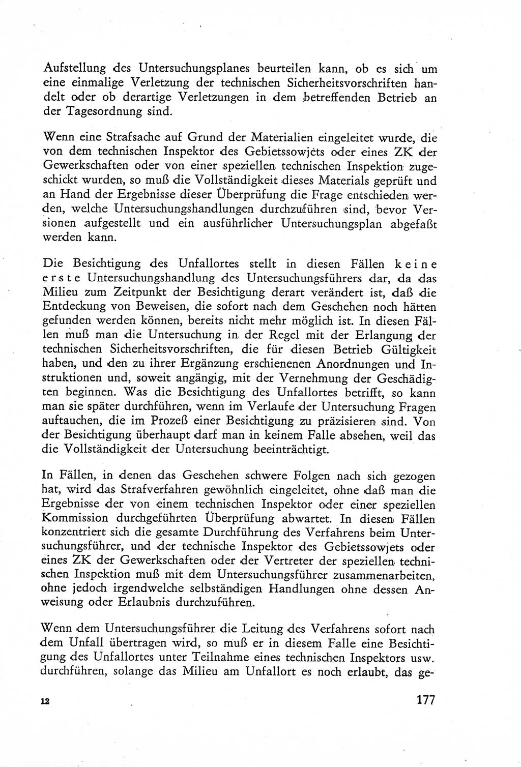 Die Untersuchung einzelner Verbrechensarten [Deutsche Demokratische Republik (DDR)] 1960, Seite 177 (Unters. Verbr.-Art. DDR 1960, S. 177)