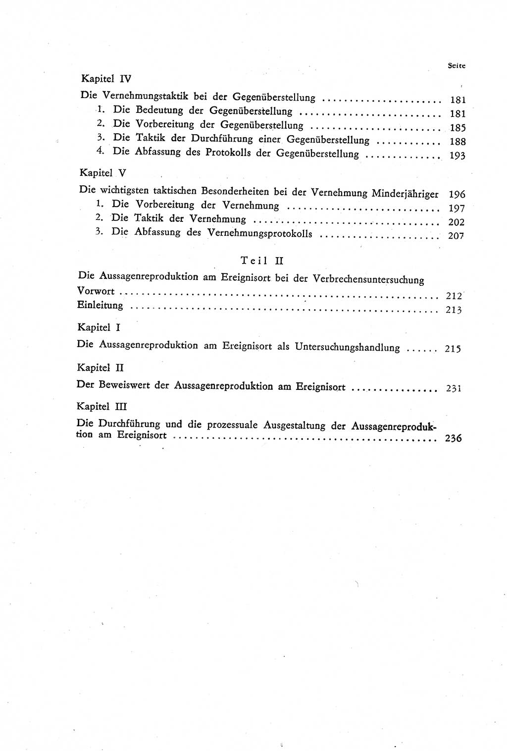 Die Vernehmung [Deutsche Demokratische Republik (DDR)] 1960, Seite 6 (Vern. DDR 1960, S. 6)