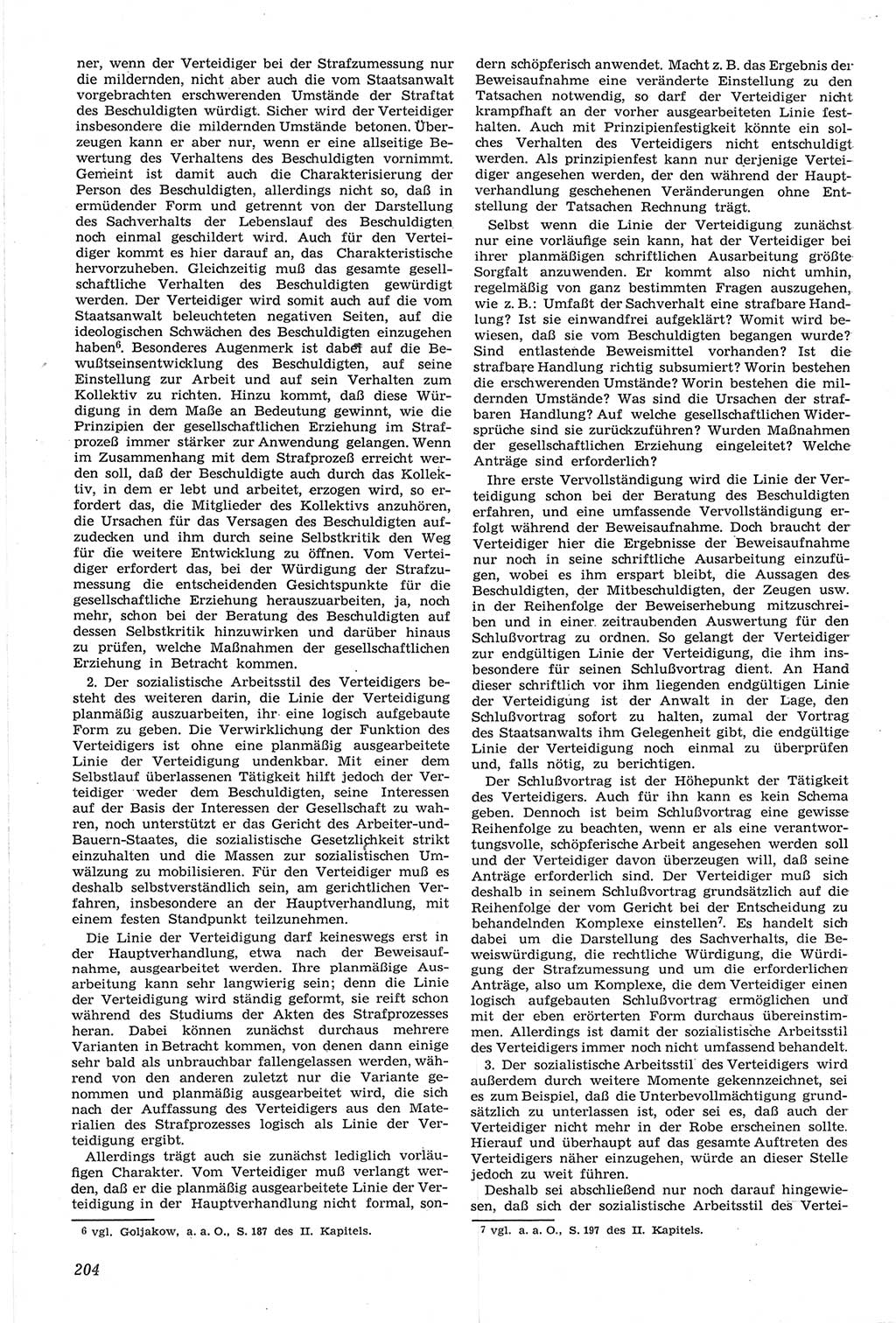 Neue Justiz (NJ), Zeitschrift für Recht und Rechtswissenschaft [Deutsche Demokratische Republik (DDR)], 14. Jahrgang 1960, Seite 204 (NJ DDR 1960, S. 204)