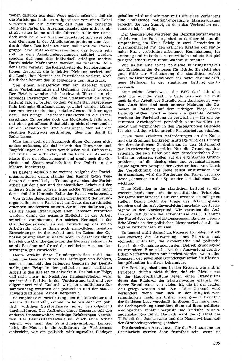 Neue Justiz (NJ), Zeitschrift für Recht und Rechtswissenschaft [Deutsche Demokratische Republik (DDR)], 14. Jahrgang 1960, Seite 389 (NJ DDR 1960, S. 389)