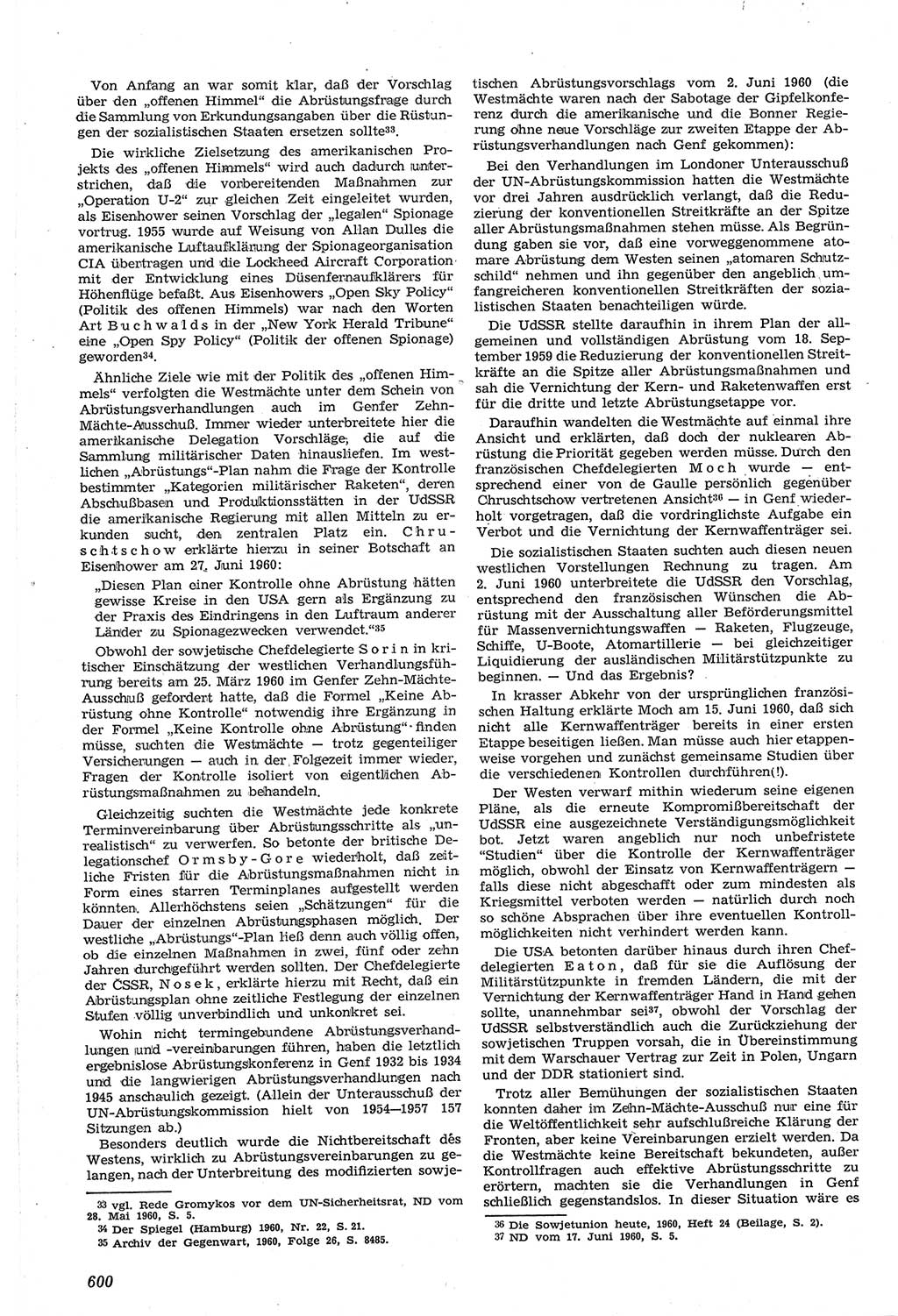 Neue Justiz (NJ), Zeitschrift für Recht und Rechtswissenschaft [Deutsche Demokratische Republik (DDR)], 14. Jahrgang 1960, Seite 600 (NJ DDR 1960, S. 600)
