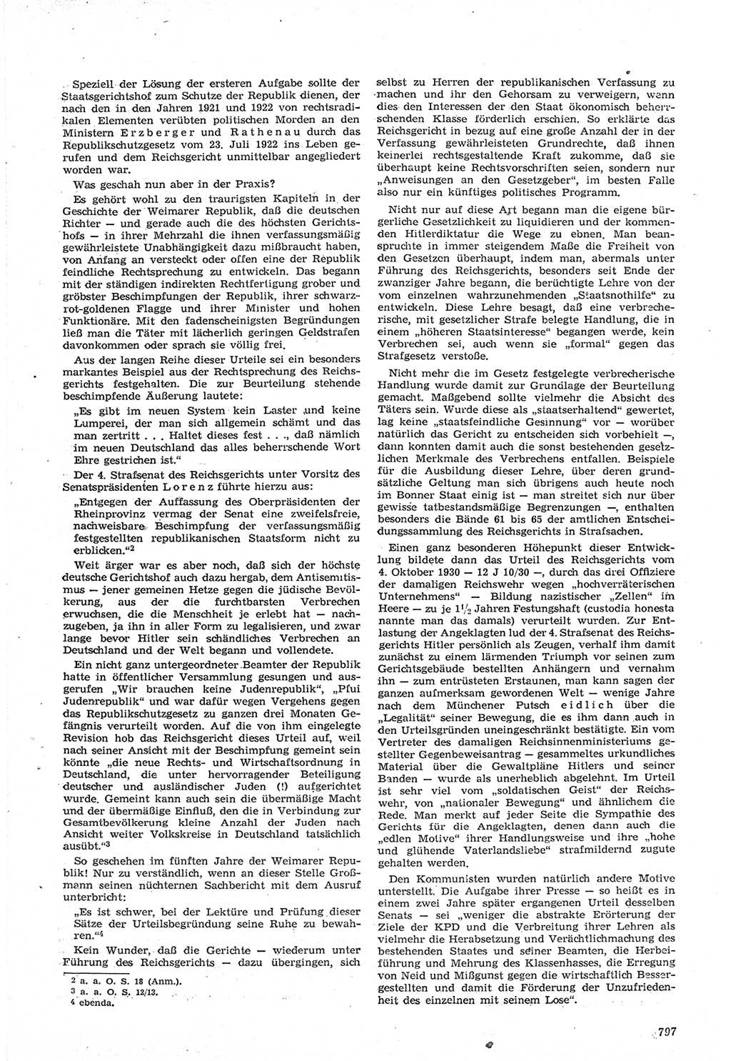 Neue Justiz (NJ), Zeitschrift für Recht und Rechtswissenschaft [Deutsche Demokratische Republik (DDR)], 14. Jahrgang 1960, Seite 797 (NJ DDR 1960, S. 797)