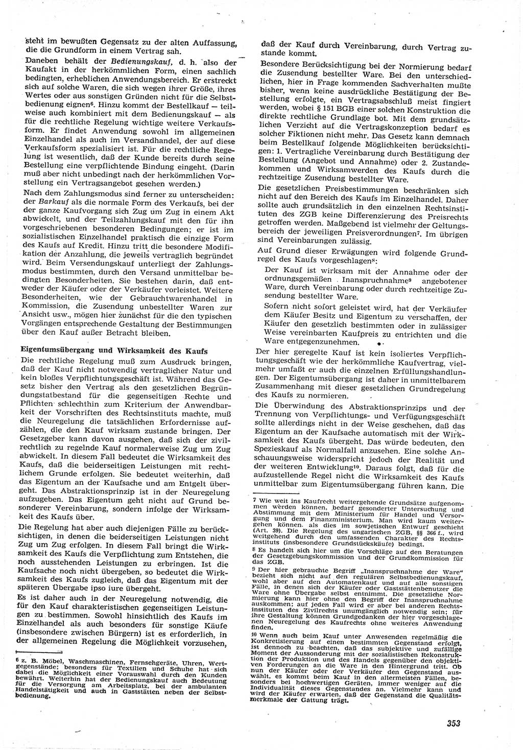 Neue Justiz (NJ), Zeitschrift für Recht und Rechtswissenschaft [Deutsche Demokratische Republik (DDR)], 15. Jahrgang 1961, Seite 353 (NJ DDR 1961, S. 353)