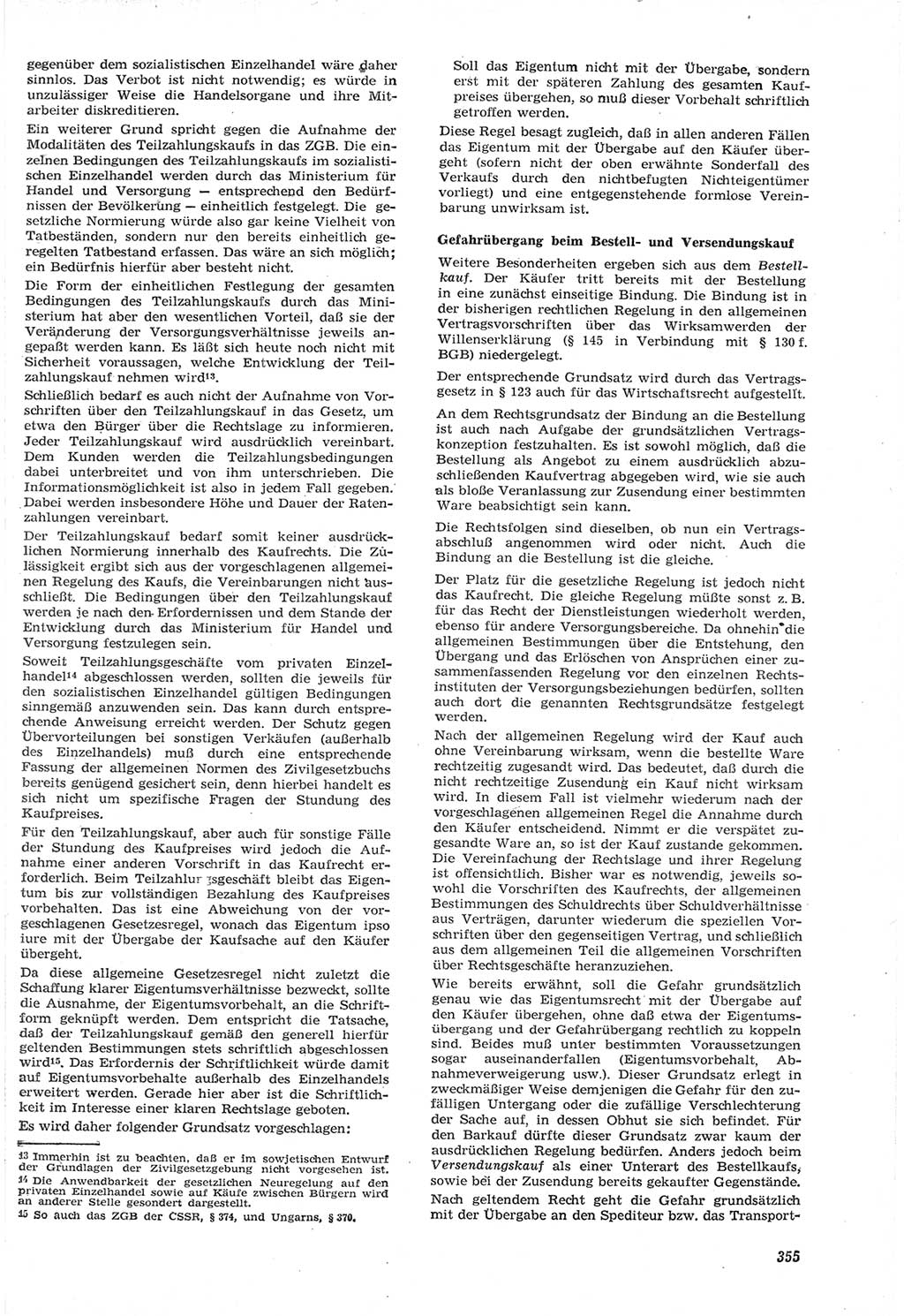 Neue Justiz (NJ), Zeitschrift für Recht und Rechtswissenschaft [Deutsche Demokratische Republik (DDR)], 15. Jahrgang 1961, Seite 355 (NJ DDR 1961, S. 355)