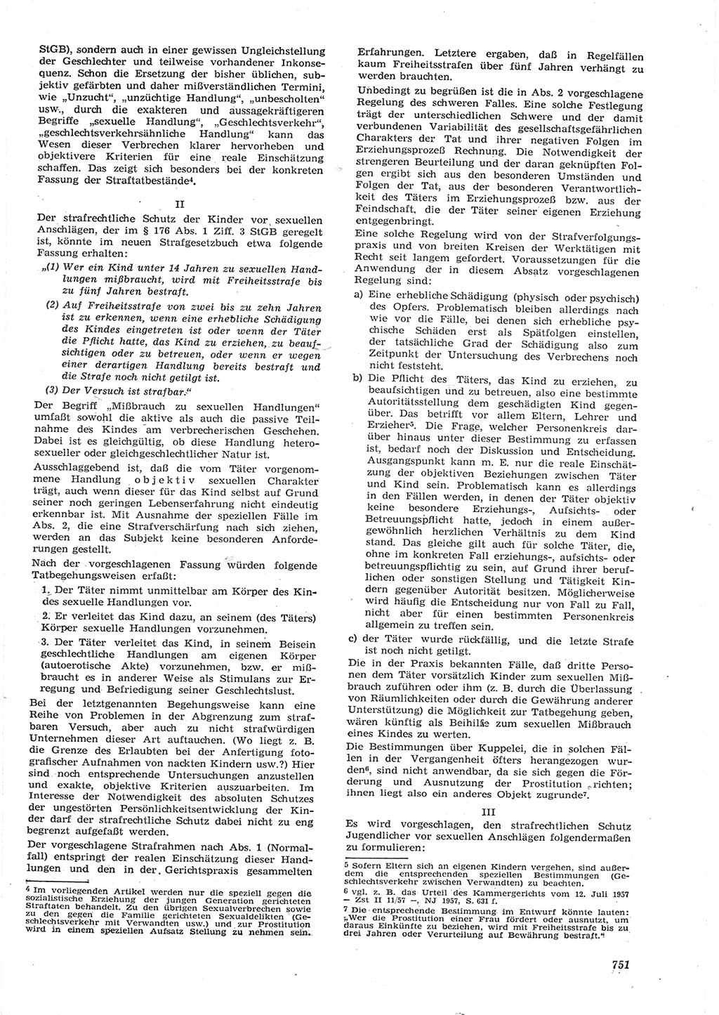 Neue Justiz (NJ), Zeitschrift für Recht und Rechtswissenschaft [Deutsche Demokratische Republik (DDR)], 15. Jahrgang 1961, Seite 751 (NJ DDR 1961, S. 751)