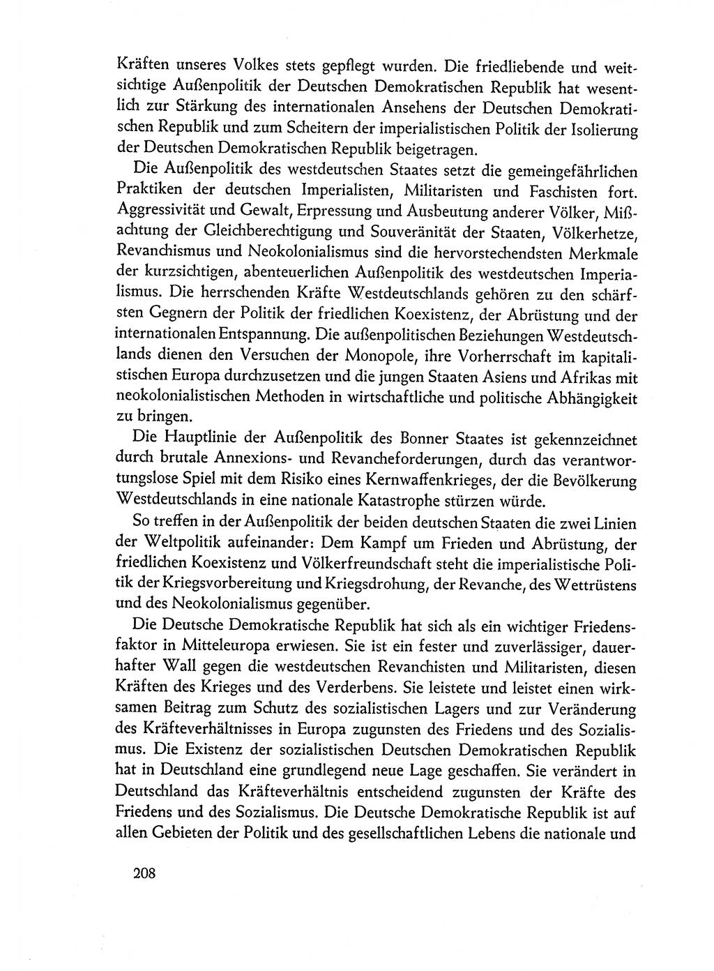 Dokumente der Sozialistischen Einheitspartei Deutschlands (SED) [Deutsche Demokratische Republik (DDR)] 1962-1963, Seite 208 (Dok. SED DDR 1962-1963, S. 208)