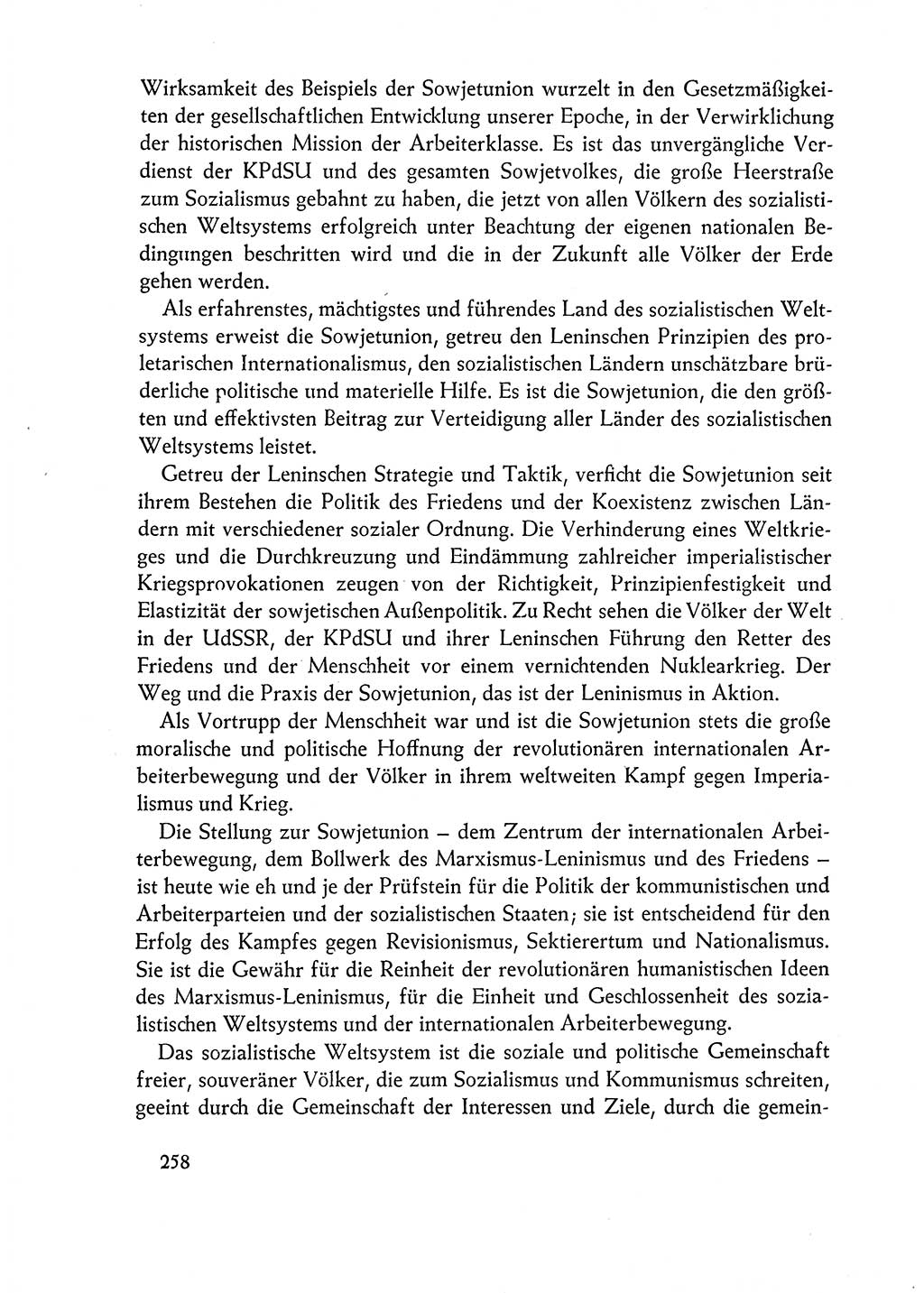 Dokumente der Sozialistischen Einheitspartei Deutschlands (SED) [Deutsche Demokratische Republik (DDR)] 1962-1963, Seite 258 (Dok. SED DDR 1962-1963, S. 258)