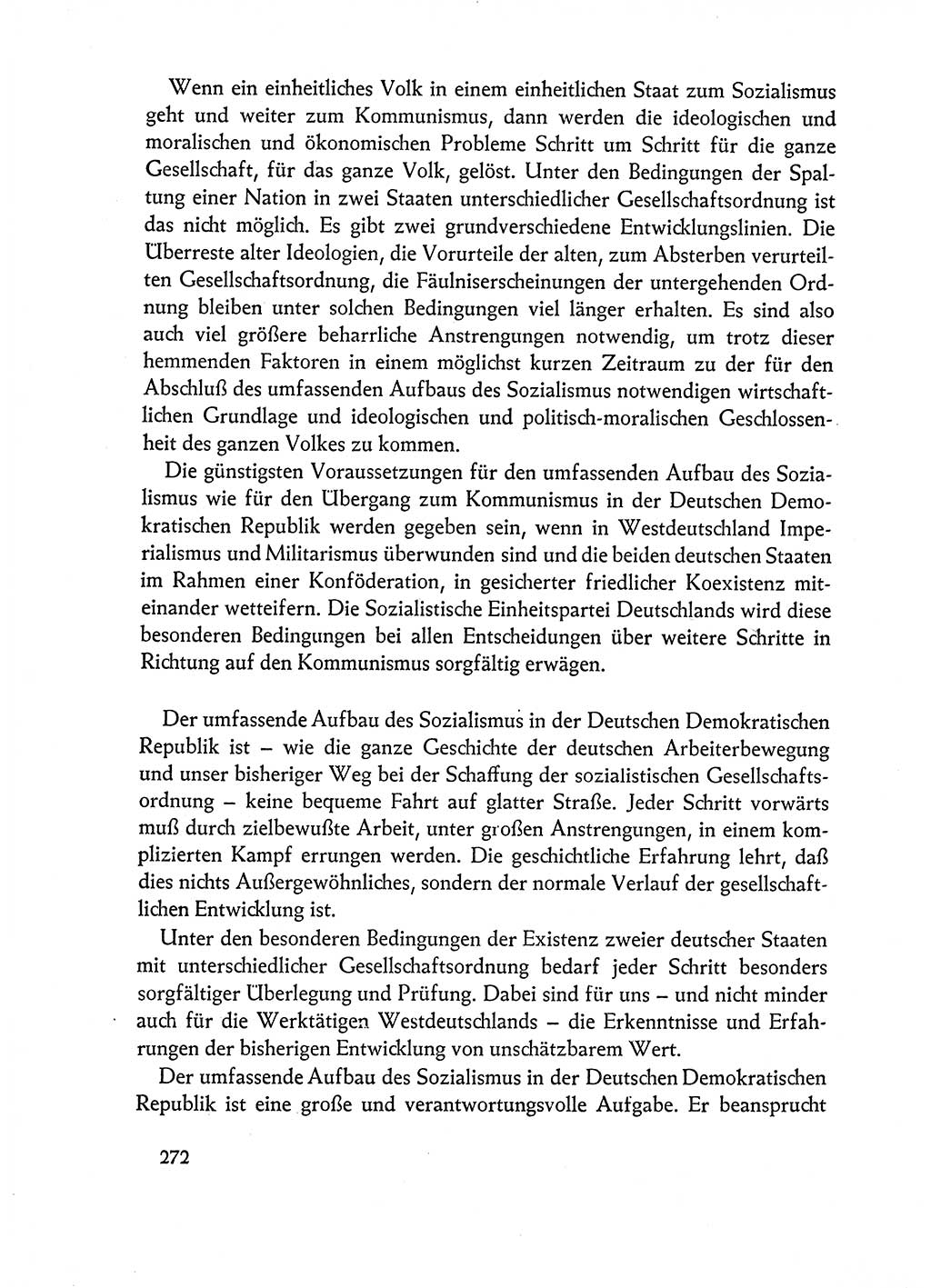 Dokumente der Sozialistischen Einheitspartei Deutschlands (SED) [Deutsche Demokratische Republik (DDR)] 1962-1963, Seite 272 (Dok. SED DDR 1962-1963, S. 272)
