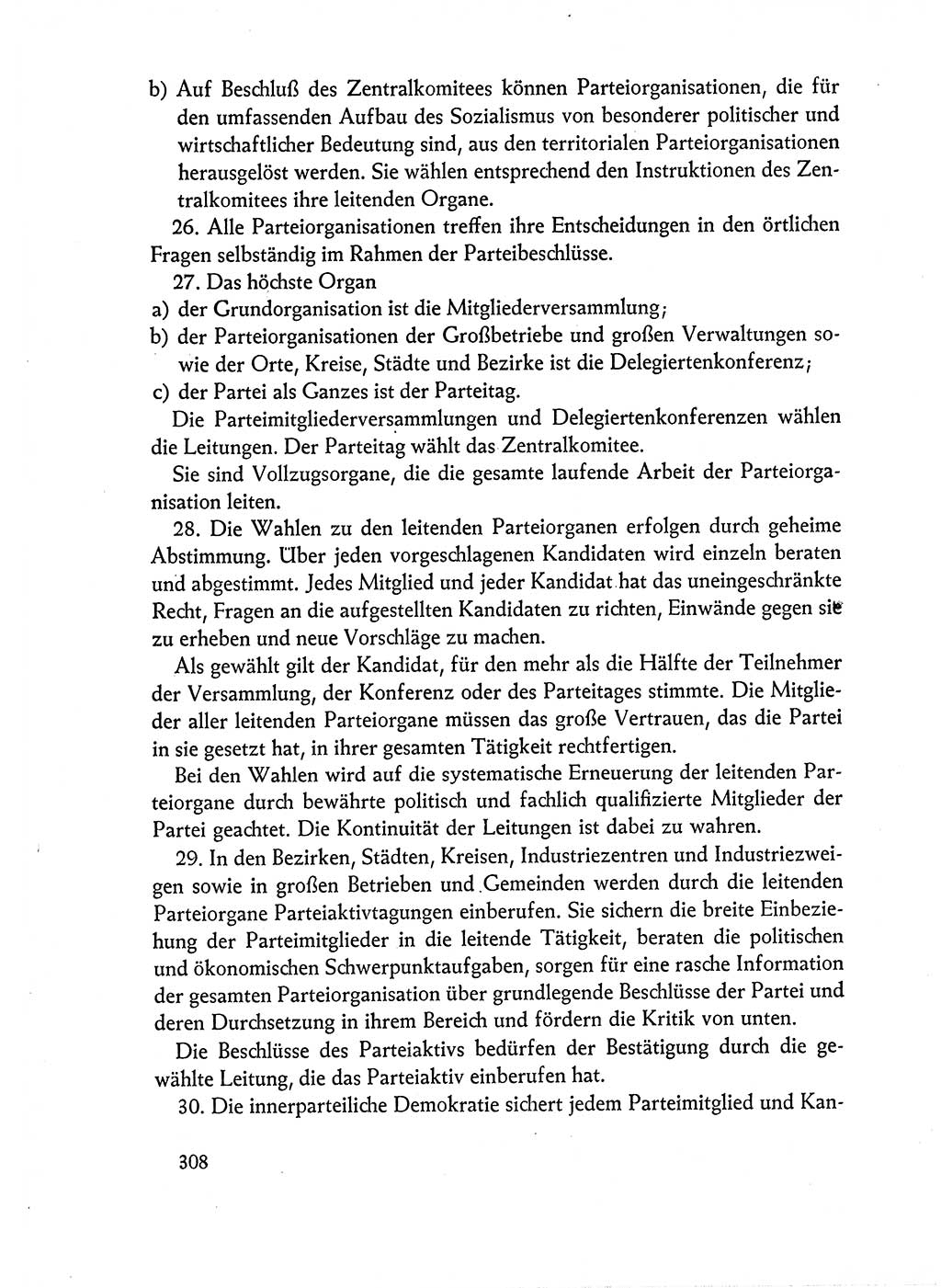 Dokumente der Sozialistischen Einheitspartei Deutschlands (SED) [Deutsche Demokratische Republik (DDR)] 1962-1963, Seite 308 (Dok. SED DDR 1962-1963, S. 308)