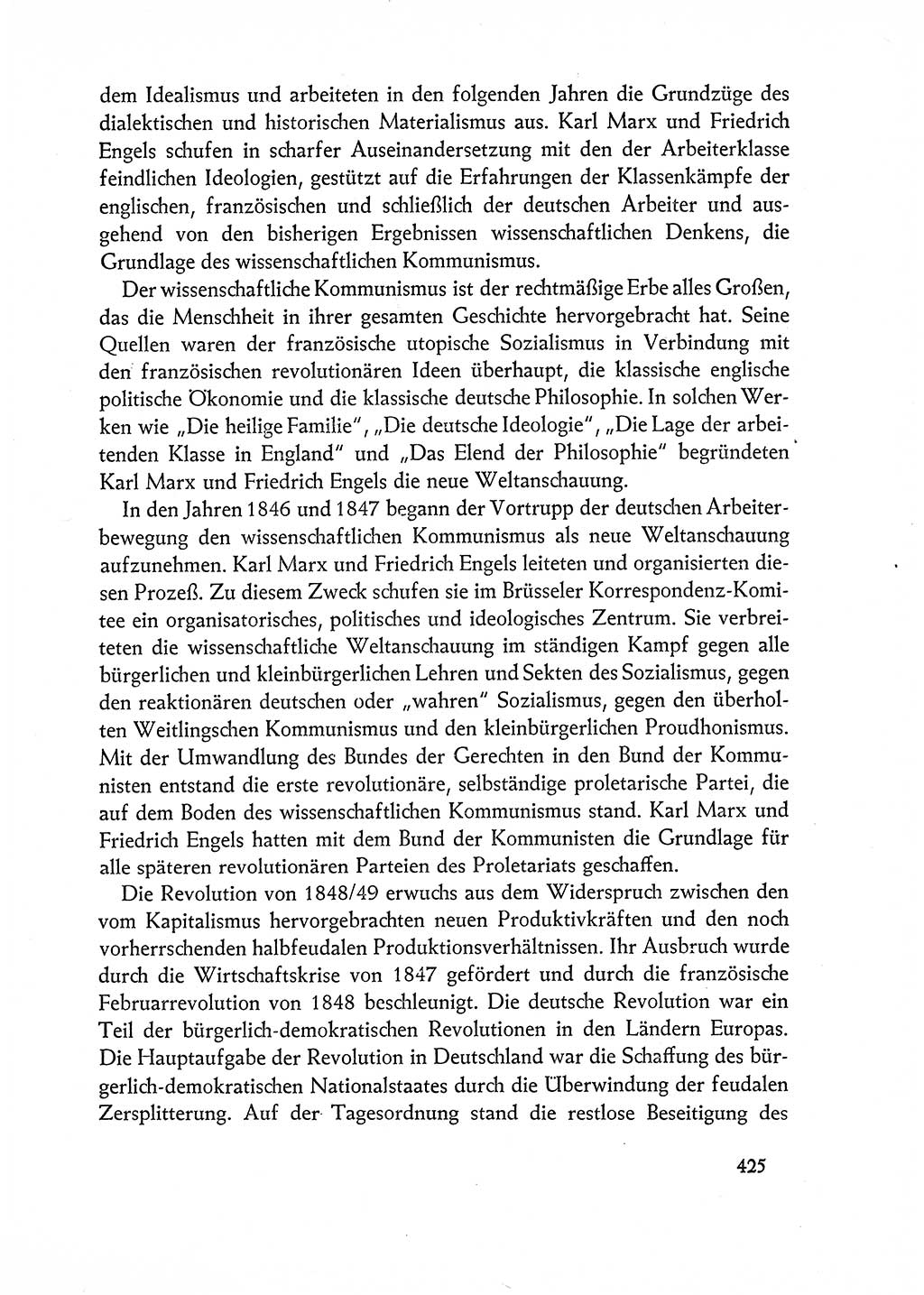 Dokumente der Sozialistischen Einheitspartei Deutschlands (SED) [Deutsche Demokratische Republik (DDR)] 1962-1963, Seite 425 (Dok. SED DDR 1962-1963, S. 425)