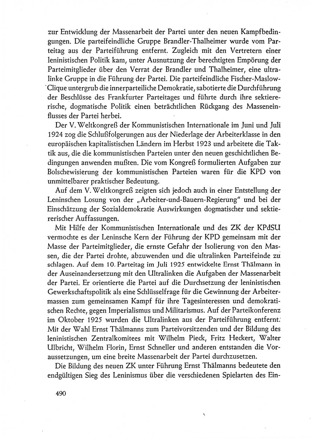 Dokumente der Sozialistischen Einheitspartei Deutschlands (SED) [Deutsche Demokratische Republik (DDR)] 1962-1963, Seite 490 (Dok. SED DDR 1962-1963, S. 490)