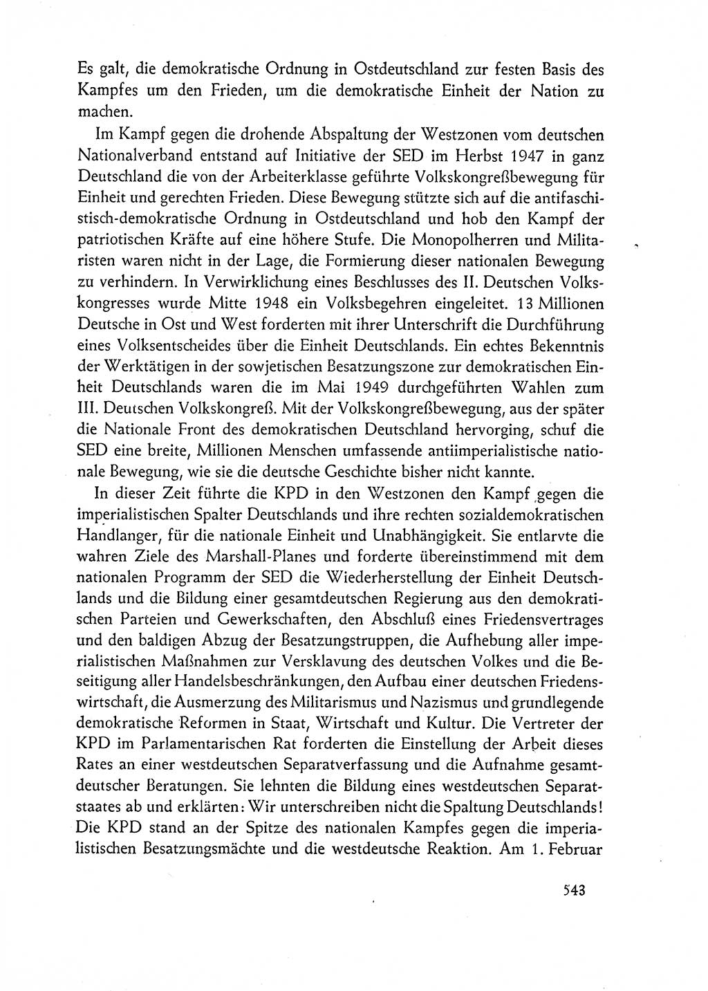 Dokumente der Sozialistischen Einheitspartei Deutschlands (SED) [Deutsche Demokratische Republik (DDR)] 1962-1963, Seite 543 (Dok. SED DDR 1962-1963, S. 543)
