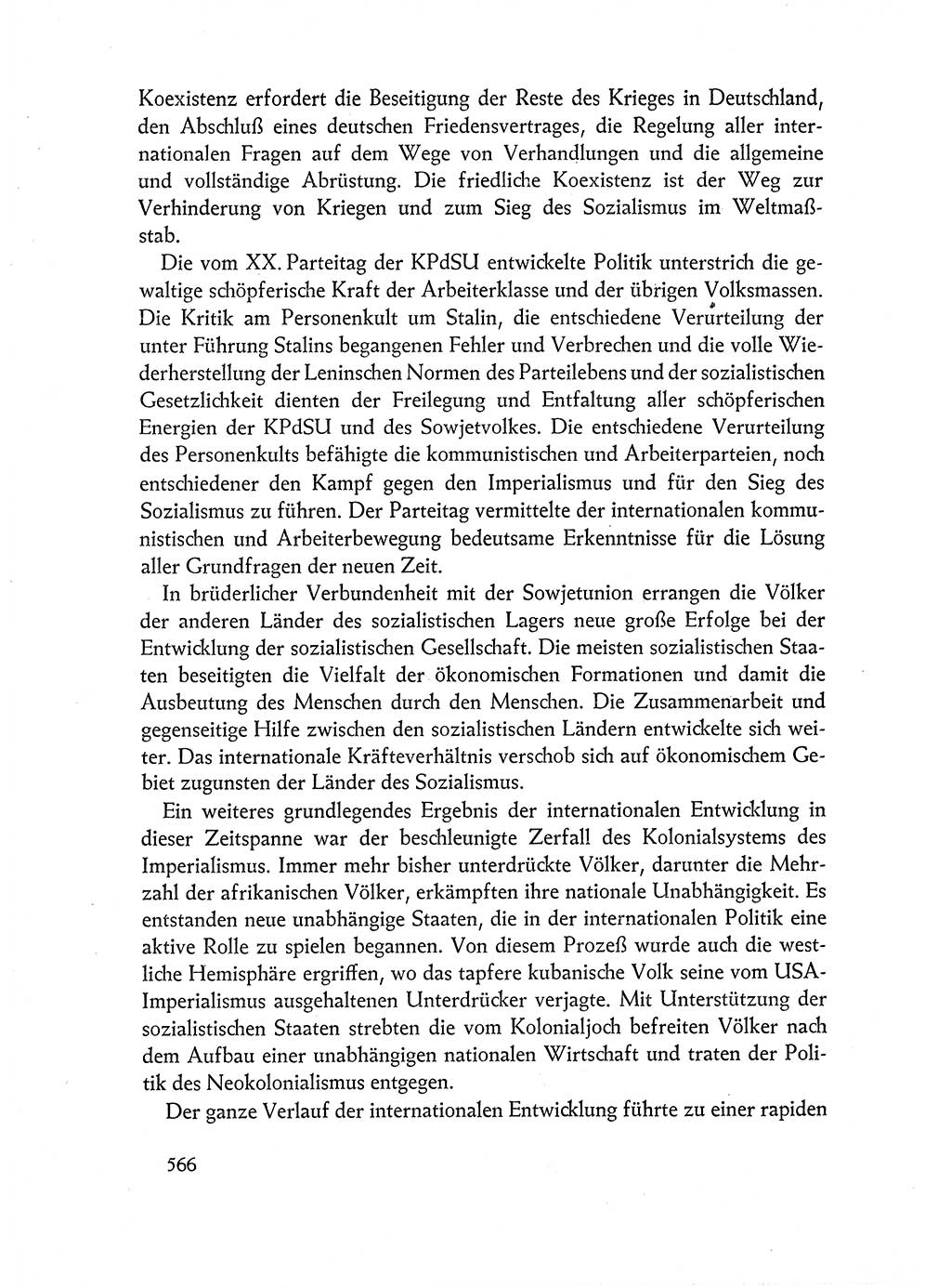 Dokumente der Sozialistischen Einheitspartei Deutschlands (SED) [Deutsche Demokratische Republik (DDR)] 1962-1963, Seite 566 (Dok. SED DDR 1962-1963, S. 566)