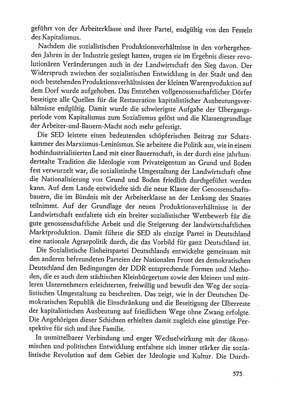 Dokumente der Sozialistischen Einheitspartei Deutschlands (SED) [Deutsche Demokratische Republik (DDR)] 1962-1963, Seite 575 (Dok. SED DDR 1962-1963, S. 575)
