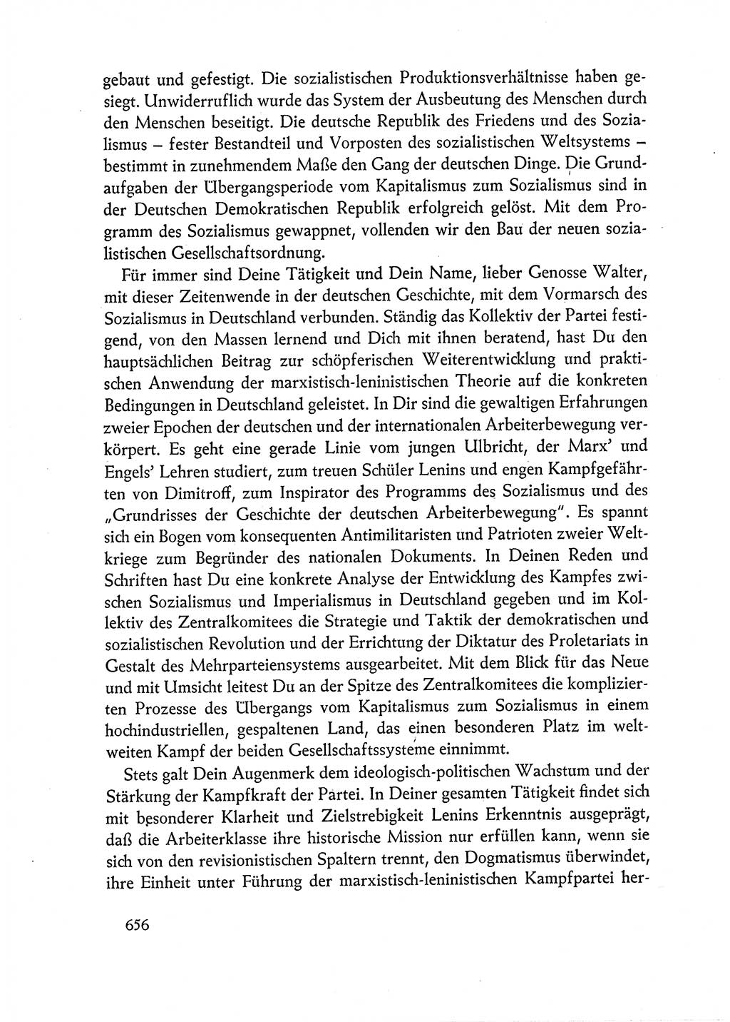 Dokumente der Sozialistischen Einheitspartei Deutschlands (SED) [Deutsche Demokratische Republik (DDR)] 1962-1963, Seite 656 (Dok. SED DDR 1962-1963, S. 656)