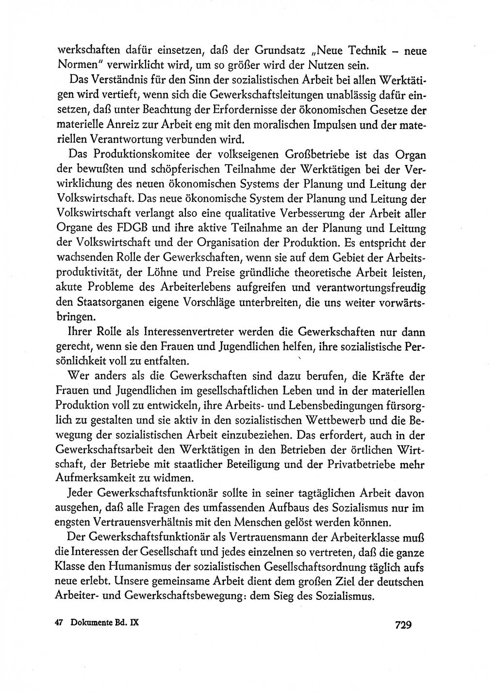 Dokumente der Sozialistischen Einheitspartei Deutschlands (SED) [Deutsche Demokratische Republik (DDR)] 1962-1963, Seite 729 (Dok. SED DDR 1962-1963, S. 729)
