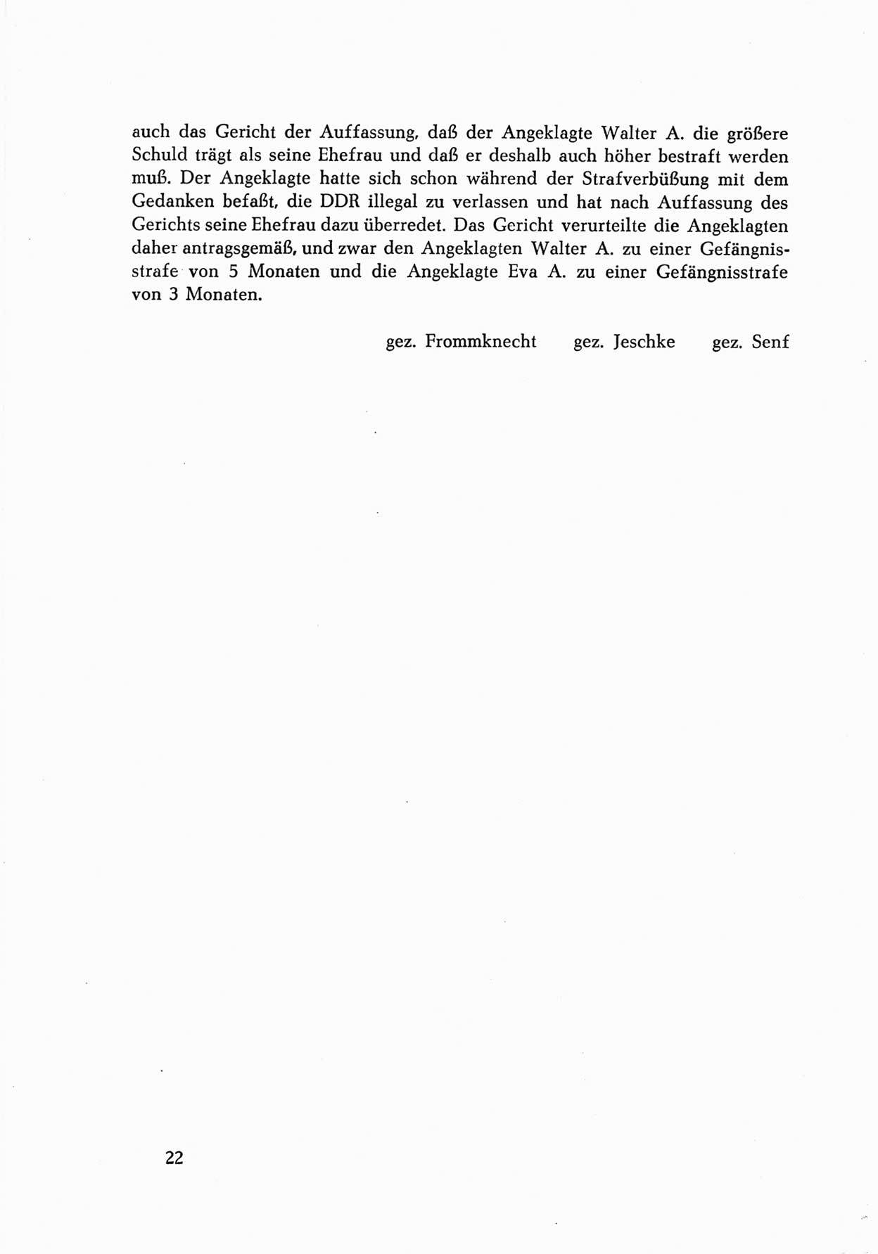 Dokumente des Unrechts, das SED-Regime [Deutsche Demokratische Republik (DDR)] in der Praxis, fünfte Folge, herausgegeben vom Bundesministerium für gesamtdeutsche Fragen (BMG) [Bundesrepublik Deutschland (BRD)], Bonn und Berlin 1962, Seite 22 (Dok. UnR. SED-Reg. DDR BMG BRD 1962, S. 22)