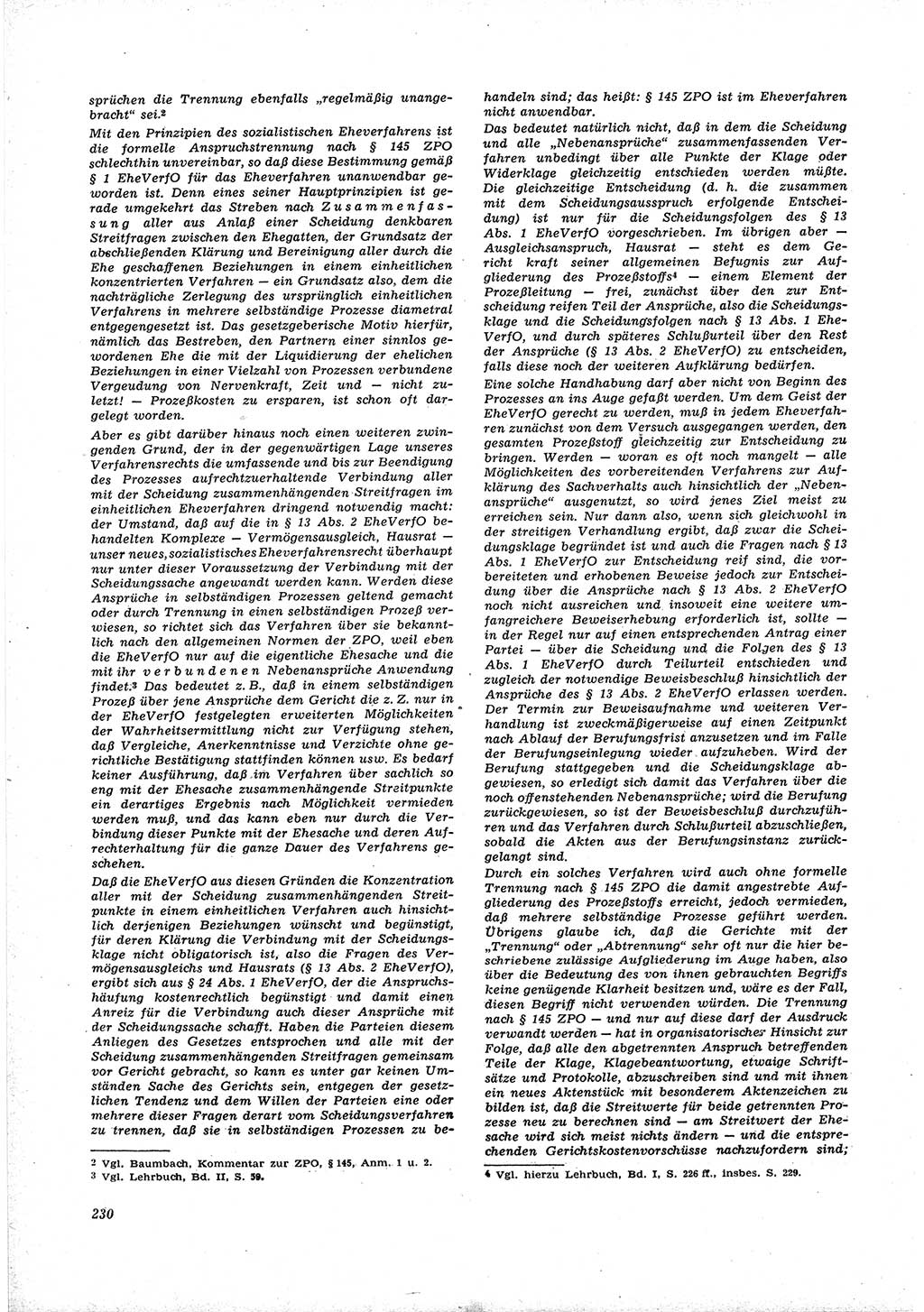 Neue Justiz (NJ), Zeitschrift für Recht und Rechtswissenschaft [Deutsche Demokratische Republik (DDR)], 16. Jahrgang 1962, Seite 230 (NJ DDR 1962, S. 230)