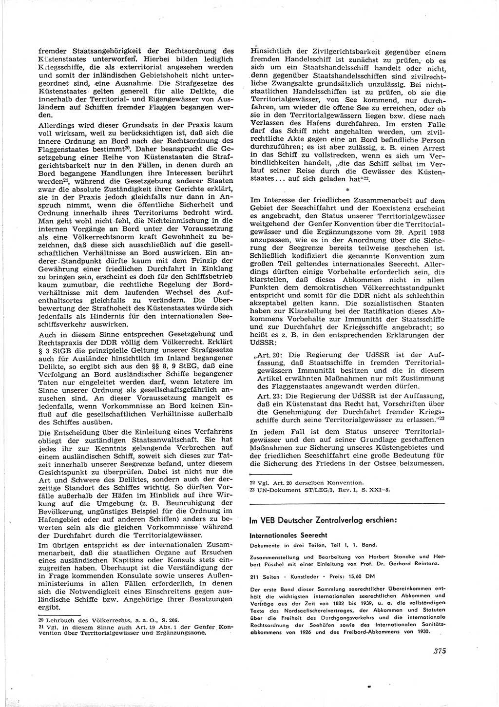 Neue Justiz (NJ), Zeitschrift für Recht und Rechtswissenschaft [Deutsche Demokratische Republik (DDR)], 16. Jahrgang 1962, Seite 375 (NJ DDR 1962, S. 375)