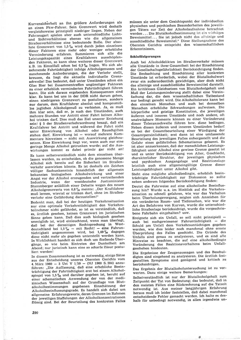 Neue Justiz (NJ), Zeitschrift für Recht und Rechtswissenschaft [Deutsche Demokratische Republik (DDR)], 16. Jahrgang 1962, Seite 390 (NJ DDR 1962, S. 390)