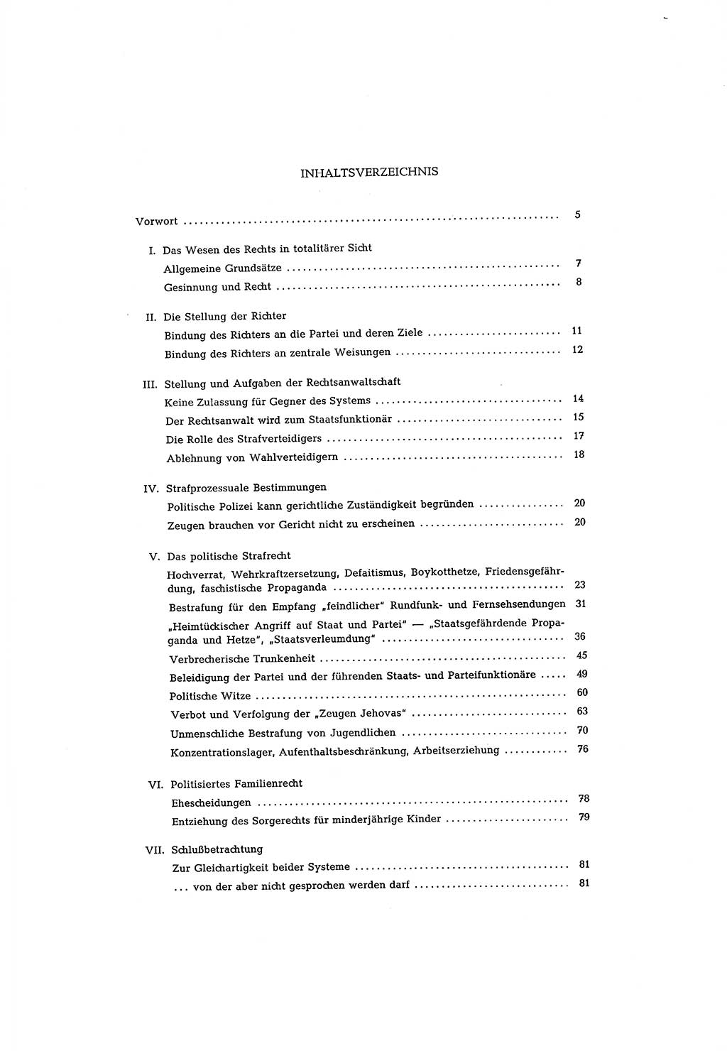 Partei-Justiz, Dokumentation über den nationalsozialistischen und kommunistischen Rechtsmißbrauch in Deutschland 1933-1963, Seite 3 (Part.-Just. Dtl. natsoz. komm. 1933-1963, S. 3)