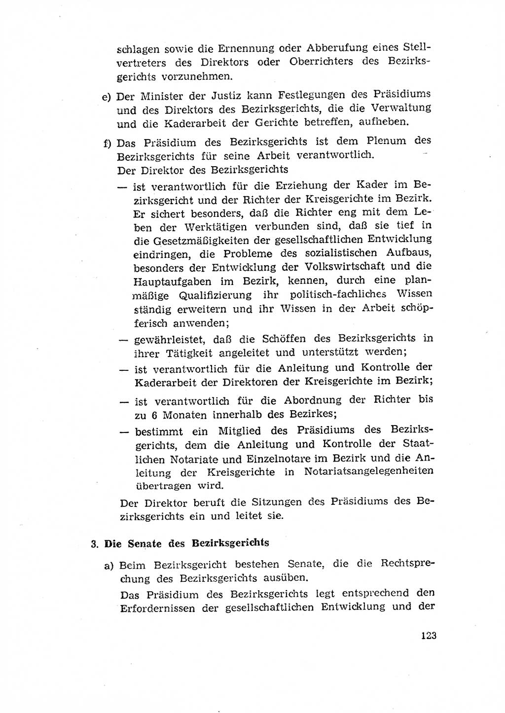 Rechtspflegeerlaß [Deutsche Demokratische Republik (DDR)] 1963, Seite 123 (R.-Pfl.-Erl. DDR 1963, S. 123)