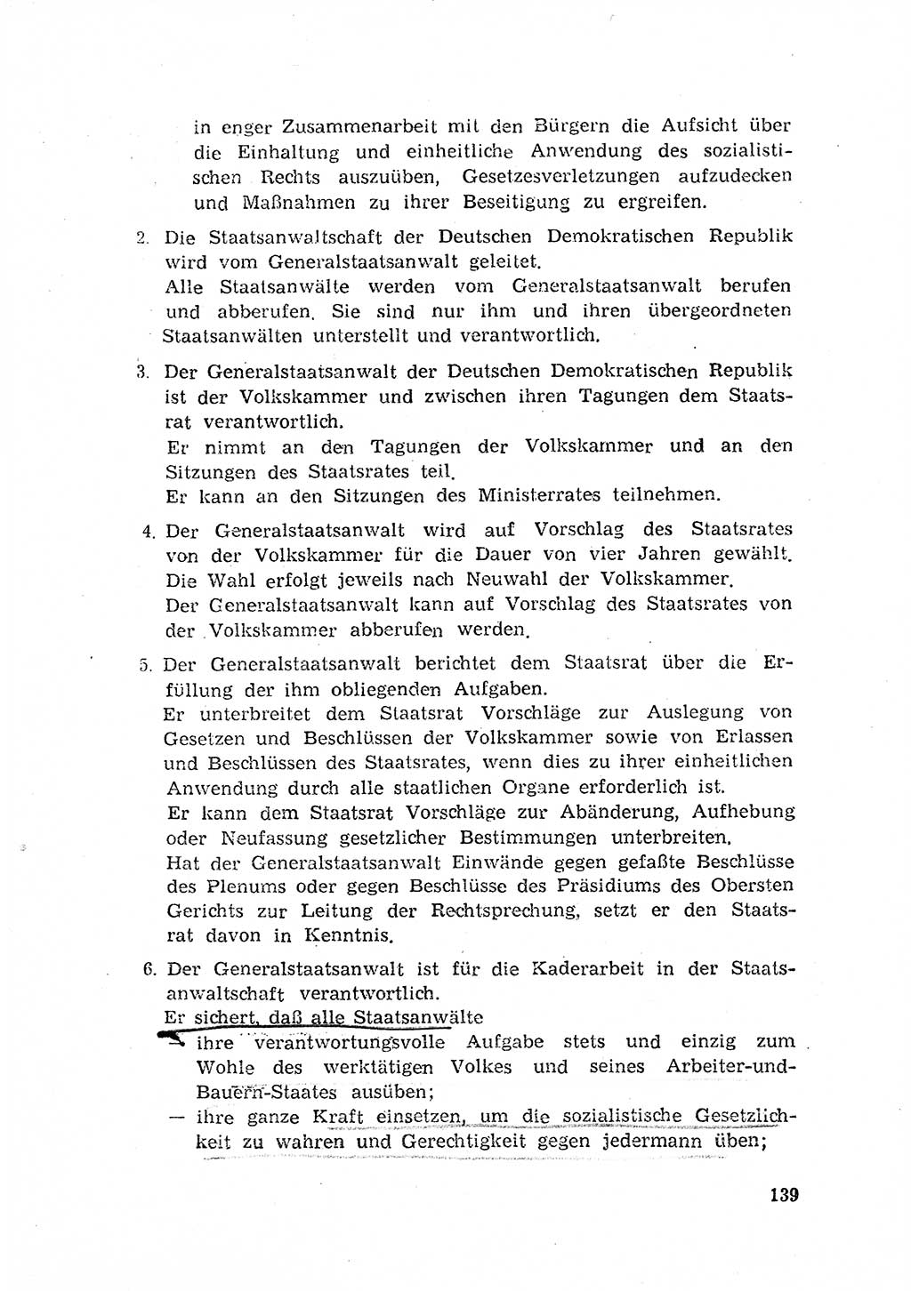 Rechtspflegeerlaß [Deutsche Demokratische Republik (DDR)] 1963, Seite 139 (R.-Pfl.-Erl. DDR 1963, S. 139)