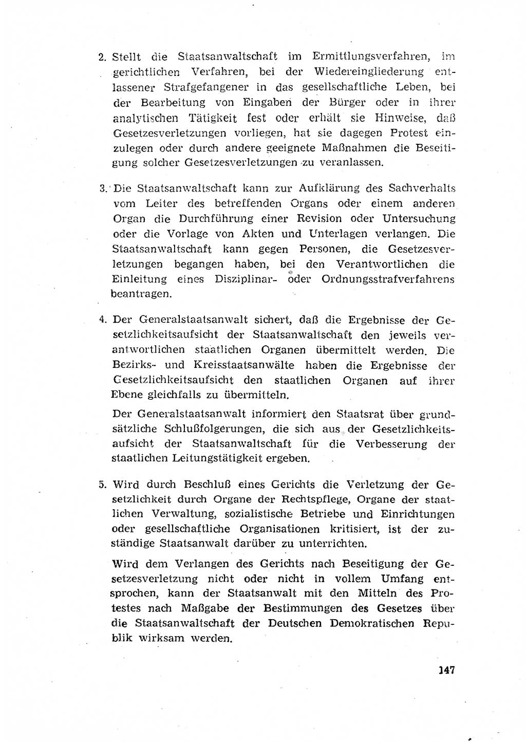 Rechtspflegeerlaß [Deutsche Demokratische Republik (DDR)] 1963, Seite 147 (R.-Pfl.-Erl. DDR 1963, S. 147)