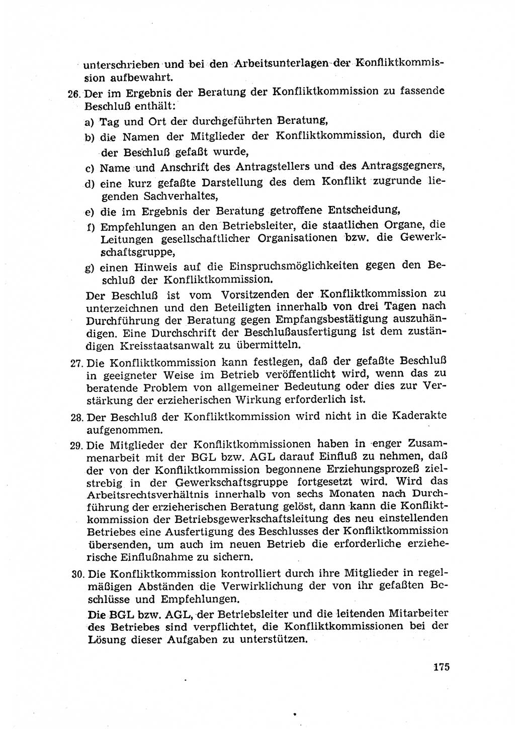 Rechtspflegeerlaß [Deutsche Demokratische Republik (DDR)] 1963, Seite 175 (R.-Pfl.-Erl. DDR 1963, S. 175)