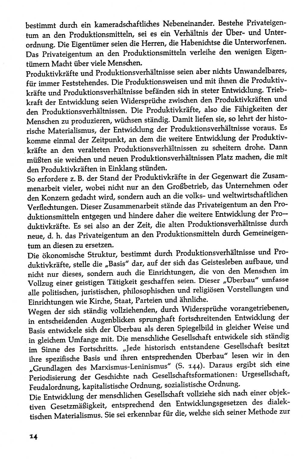Volksdemokratische Ordnung in Mitteldeutschland [Deutsche Demokratische Republik (DDR)], Texte zur verfassungsrechtlichen Situation 1963, Seite 14 (Volksdem. Ordn. Md. DDR 1963, S. 14)