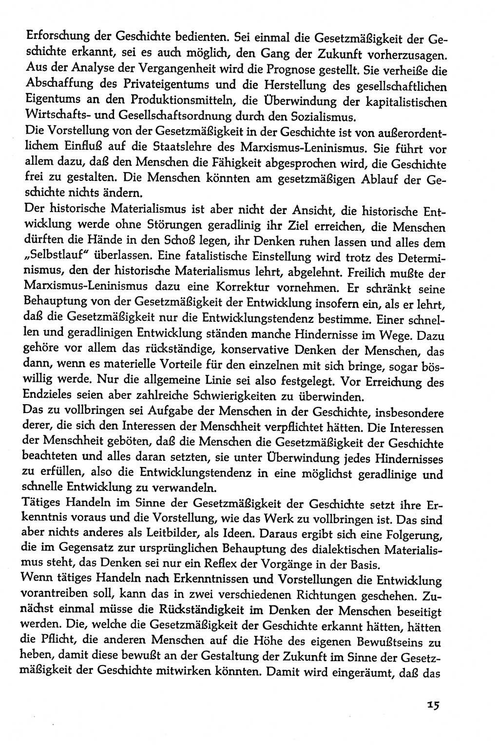 Volksdemokratische Ordnung in Mitteldeutschland [Deutsche Demokratische Republik (DDR)], Texte zur verfassungsrechtlichen Situation 1963, Seite 15 (Volksdem. Ordn. Md. DDR 1963, S. 15)