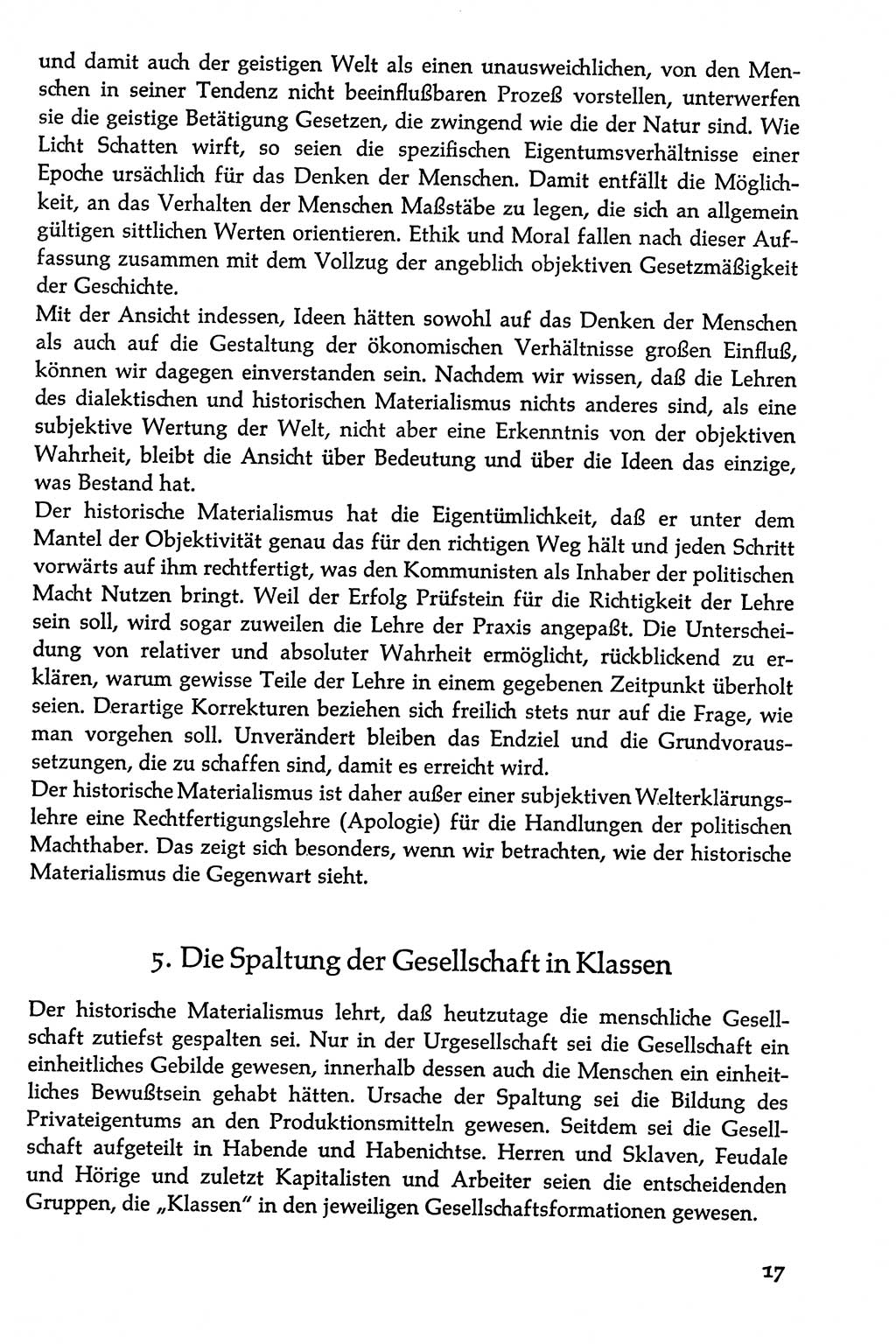 Volksdemokratische Ordnung in Mitteldeutschland [Deutsche Demokratische Republik (DDR)], Texte zur verfassungsrechtlichen Situation 1963, Seite 17 (Volksdem. Ordn. Md. DDR 1963, S. 17)