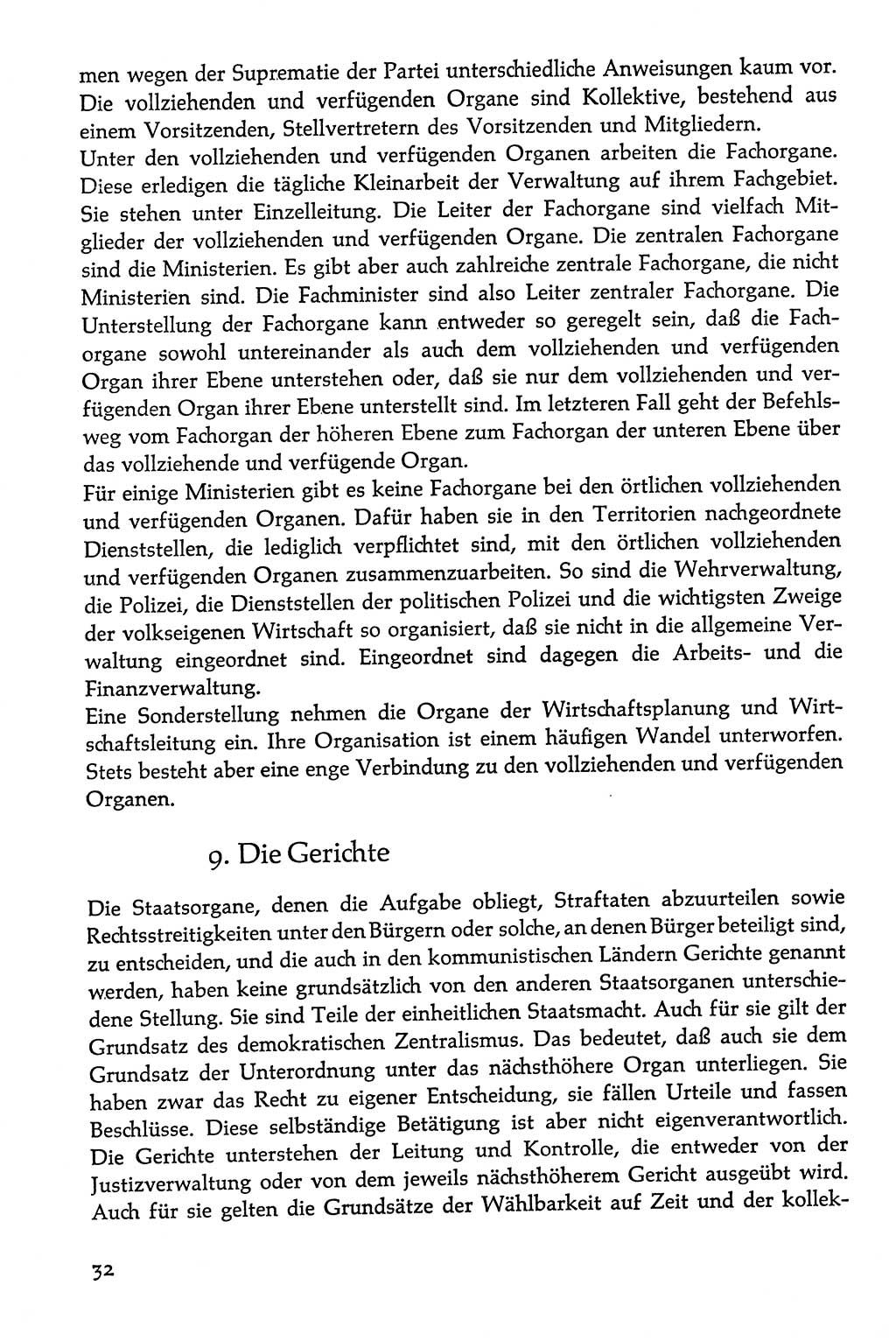 Volksdemokratische Ordnung in Mitteldeutschland [Deutsche Demokratische Republik (DDR)], Texte zur verfassungsrechtlichen Situation 1963, Seite 32 (Volksdem. Ordn. Md. DDR 1963, S. 32)