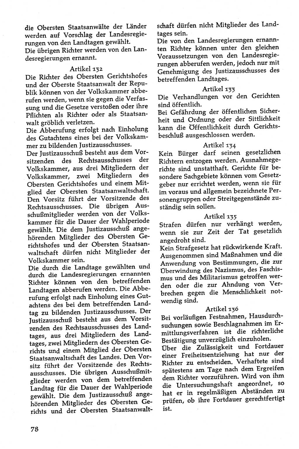 Volksdemokratische Ordnung in Mitteldeutschland [Deutsche Demokratische Republik (DDR)], Texte zur verfassungsrechtlichen Situation 1963, Seite 78 (Volksdem. Ordn. Md. DDR 1963, S. 78)