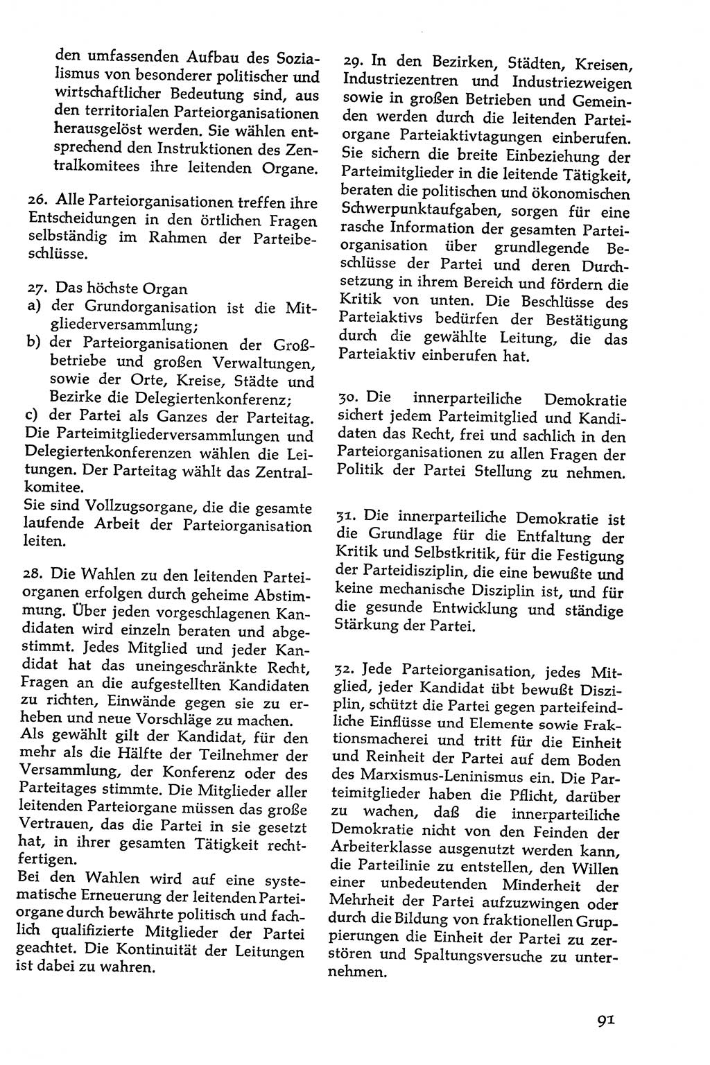 Volksdemokratische Ordnung in Mitteldeutschland [Deutsche Demokratische Republik (DDR)], Texte zur verfassungsrechtlichen Situation 1963, Seite 91 (Volksdem. Ordn. Md. DDR 1963, S. 91)