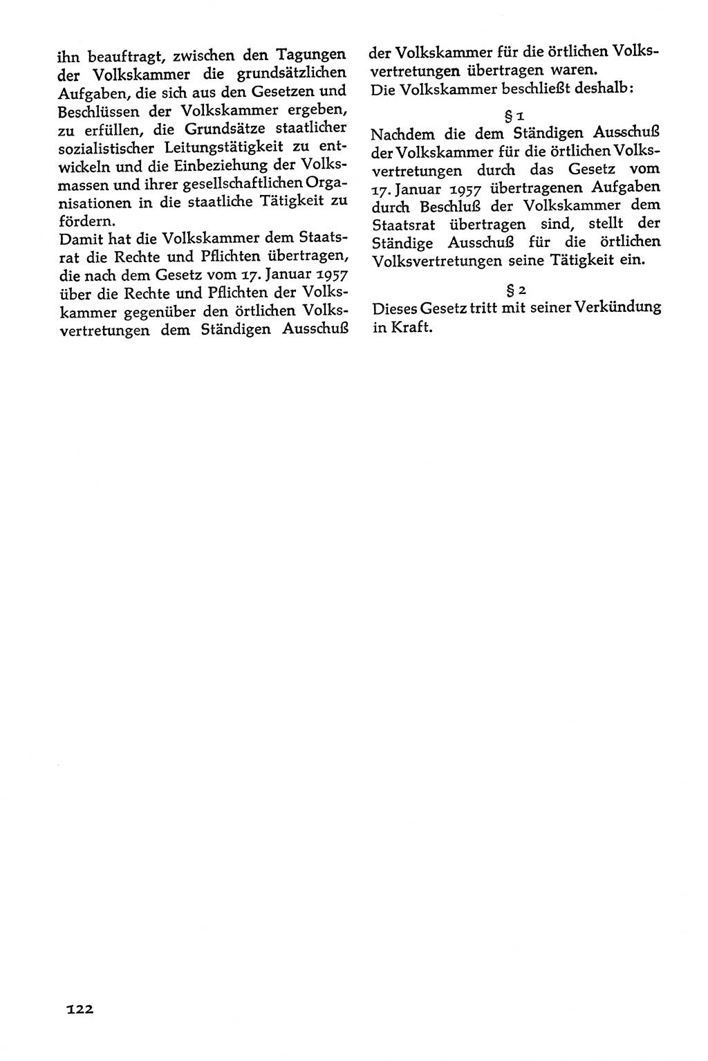 Volksdemokratische Ordnung in Mitteldeutschland [Deutsche Demokratische Republik (DDR)], Texte zur verfassungsrechtlichen Situation 1963, Seite 122 (Volksdem. Ordn. Md. DDR 1963, S. 122)