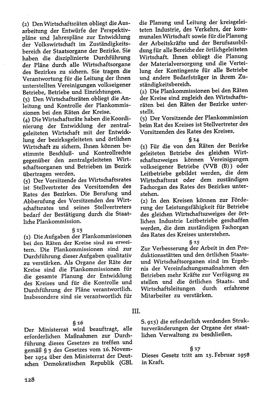 Volksdemokratische Ordnung in Mitteldeutschland [Deutsche Demokratische Republik (DDR)], Texte zur verfassungsrechtlichen Situation 1963, Seite 128 (Volksdem. Ordn. Md. DDR 1963, S. 128)