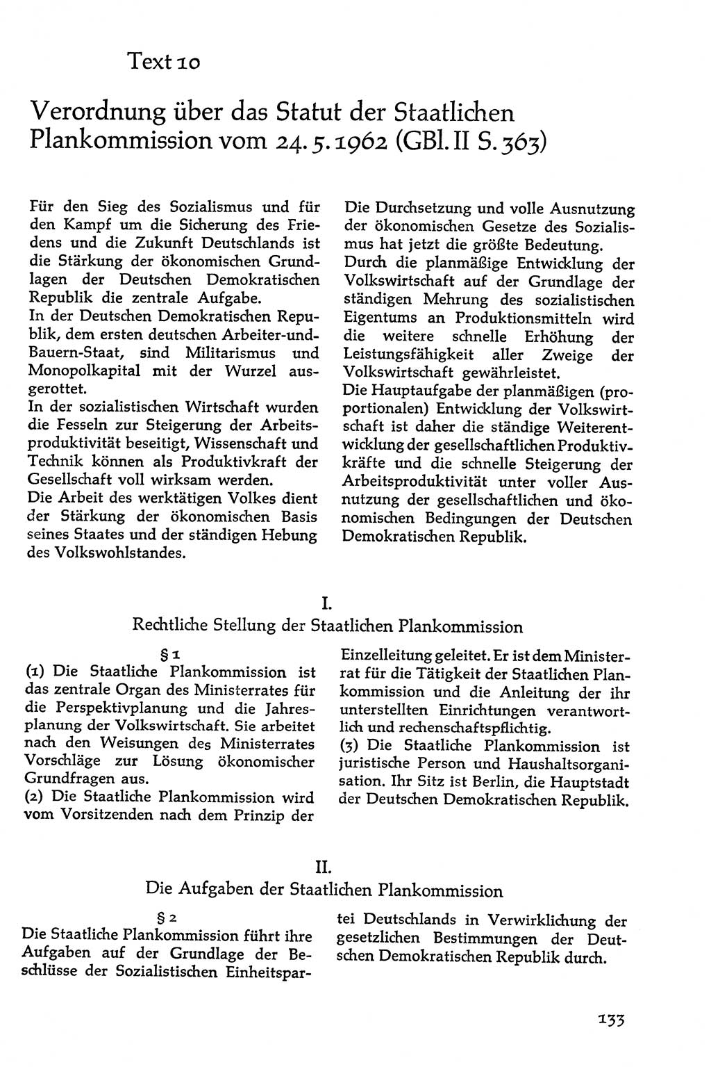 Volksdemokratische Ordnung in Mitteldeutschland [Deutsche Demokratische Republik (DDR)], Texte zur verfassungsrechtlichen Situation 1963, Seite 133 (Volksdem. Ordn. Md. DDR 1963, S. 133)