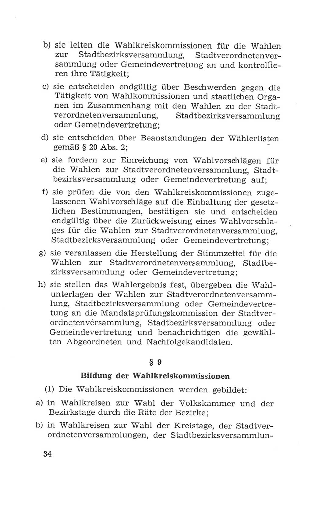 Volkskammer (VK) der Deutschen Demokratischen Republik (DDR), 4. Wahlperiode 1963-1967, Seite 34 (VK. DDR 4. WP. 1963-1967, S. 34)