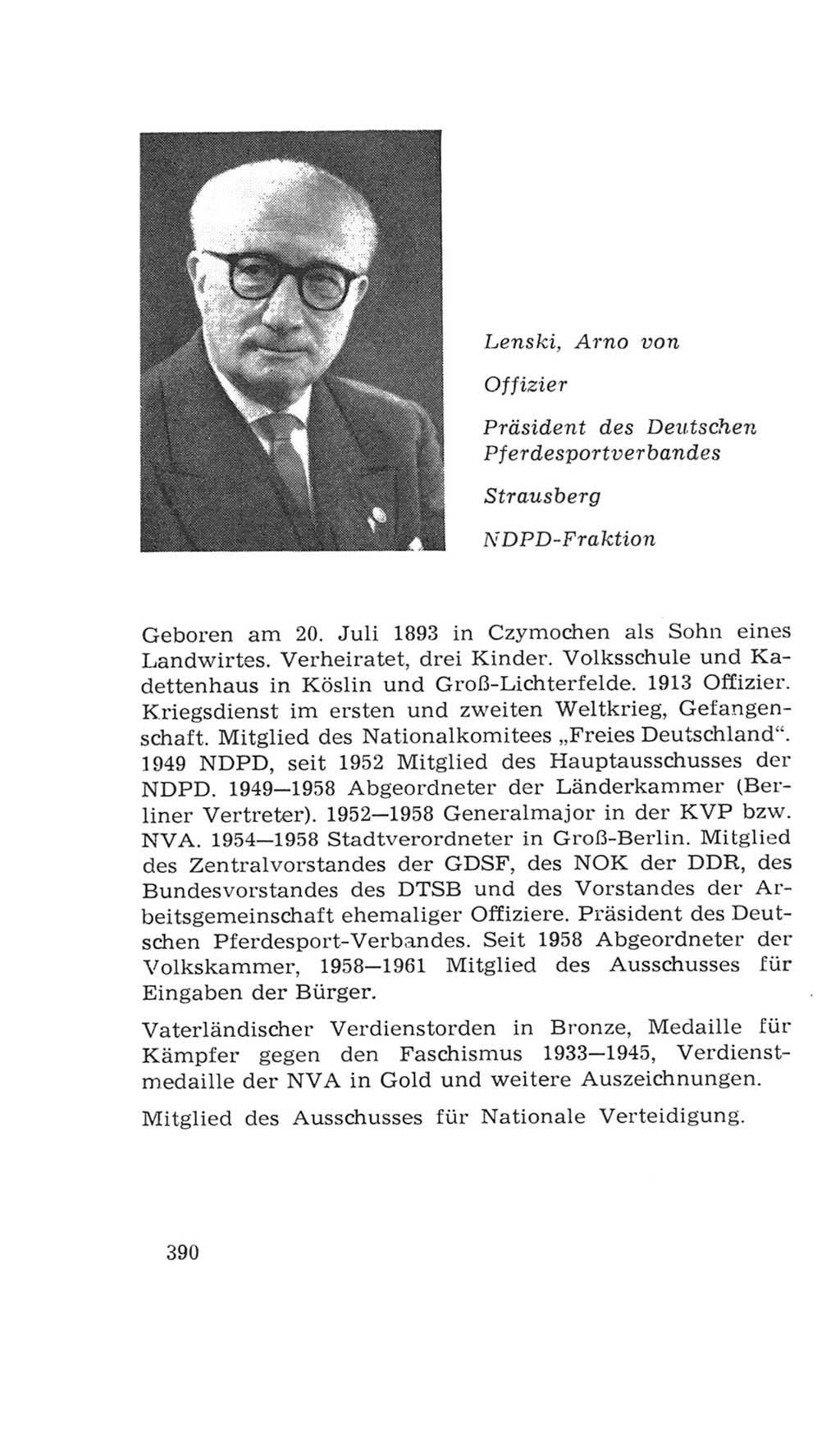 Volkskammer (VK) der Deutschen Demokratischen Republik (DDR), 4. Wahlperiode 1963-1967, Seite 390 (VK. DDR 4. WP. 1963-1967, S. 390)