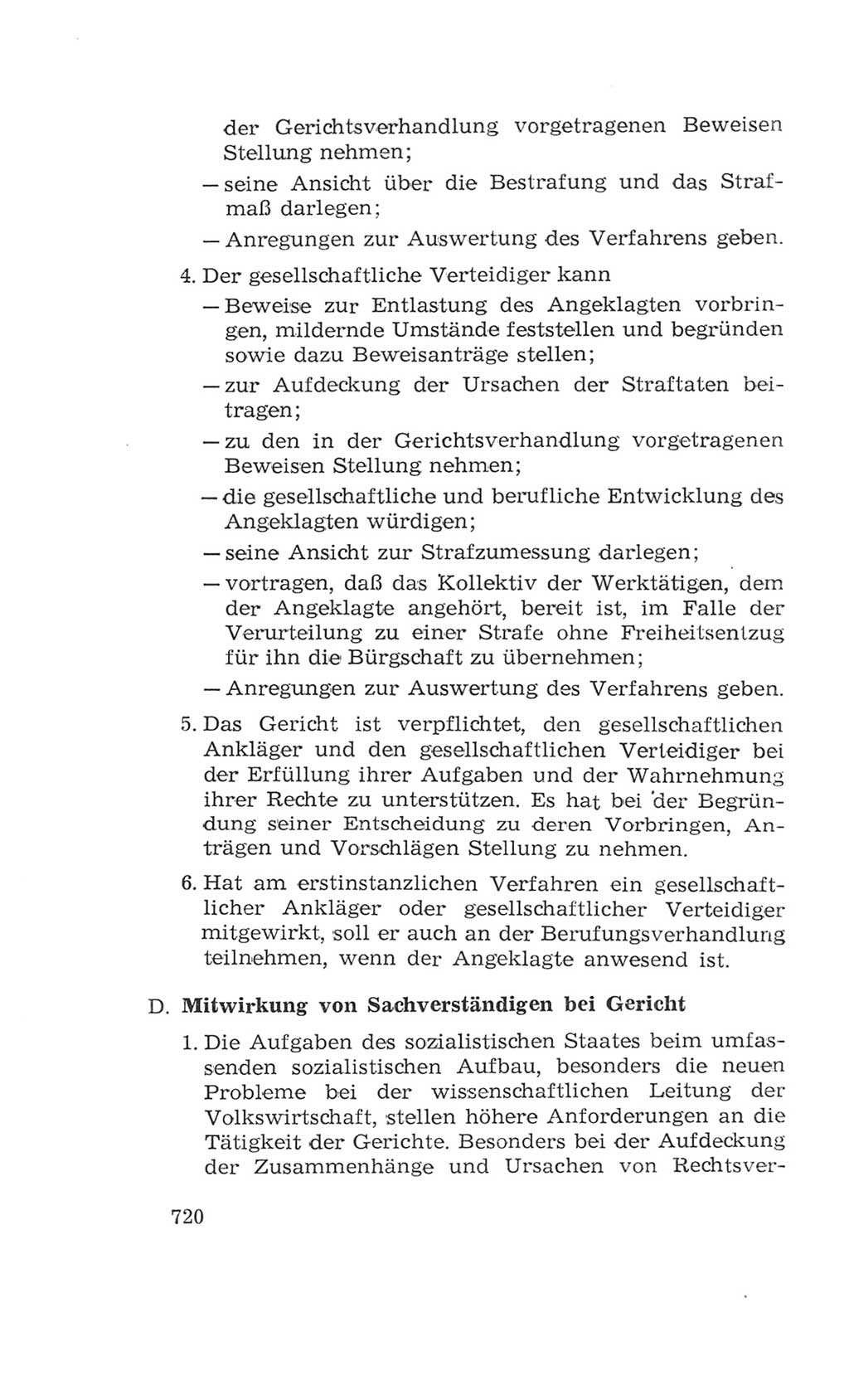 Volkskammer (VK) der Deutschen Demokratischen Republik (DDR), 4. Wahlperiode 1963-1967, Seite 720 (VK. DDR 4. WP. 1963-1967, S. 720)