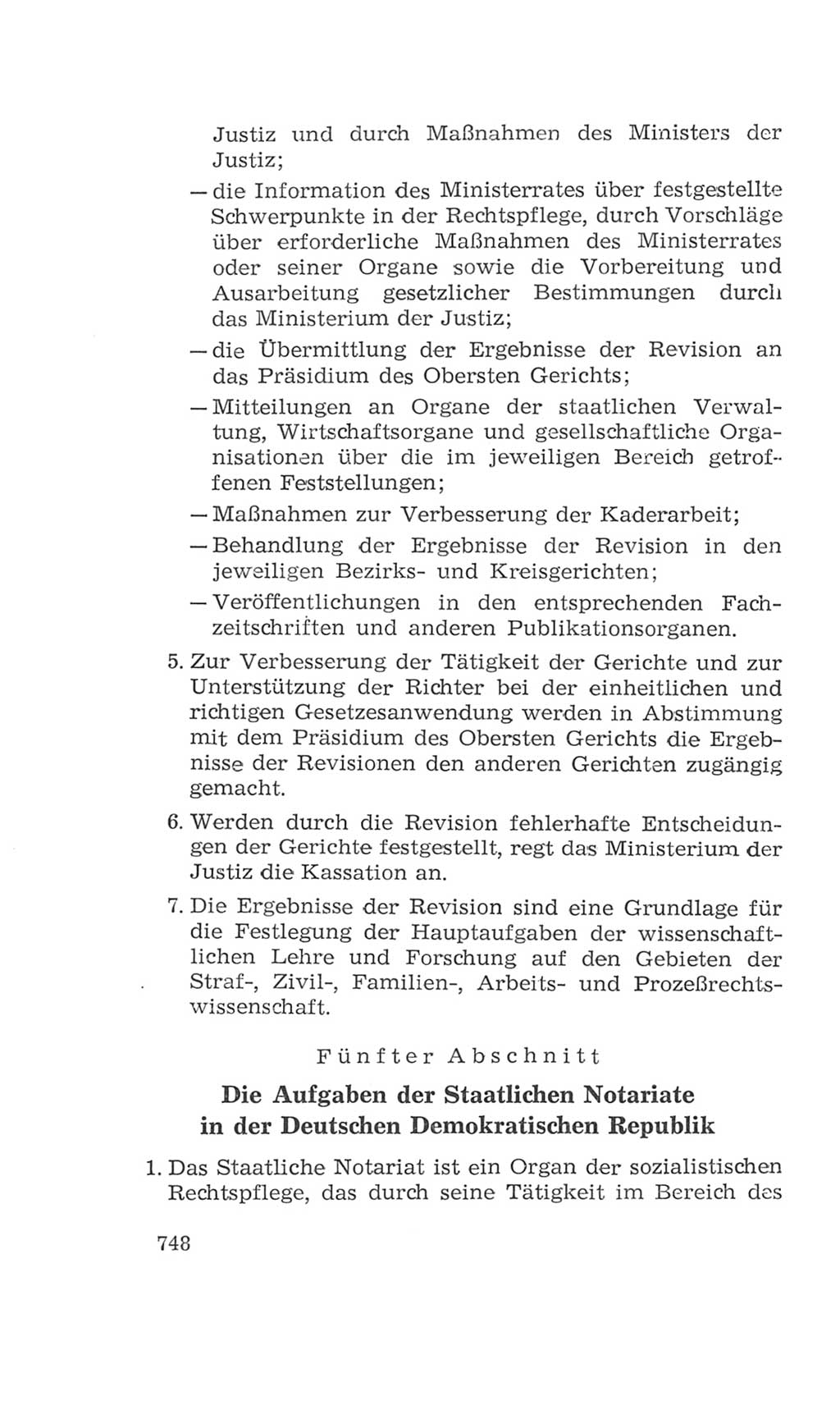 Volkskammer (VK) der Deutschen Demokratischen Republik (DDR), 4. Wahlperiode 1963-1967, Seite 748 (VK. DDR 4. WP. 1963-1967, S. 748)