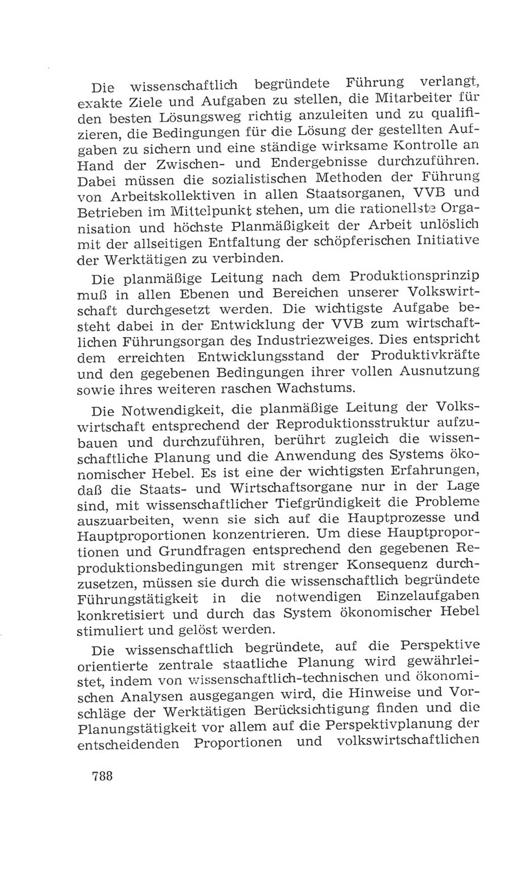 Volkskammer (VK) der Deutschen Demokratischen Republik (DDR), 4. Wahlperiode 1963-1967, Seite 788 (VK. DDR 4. WP. 1963-1967, S. 788)